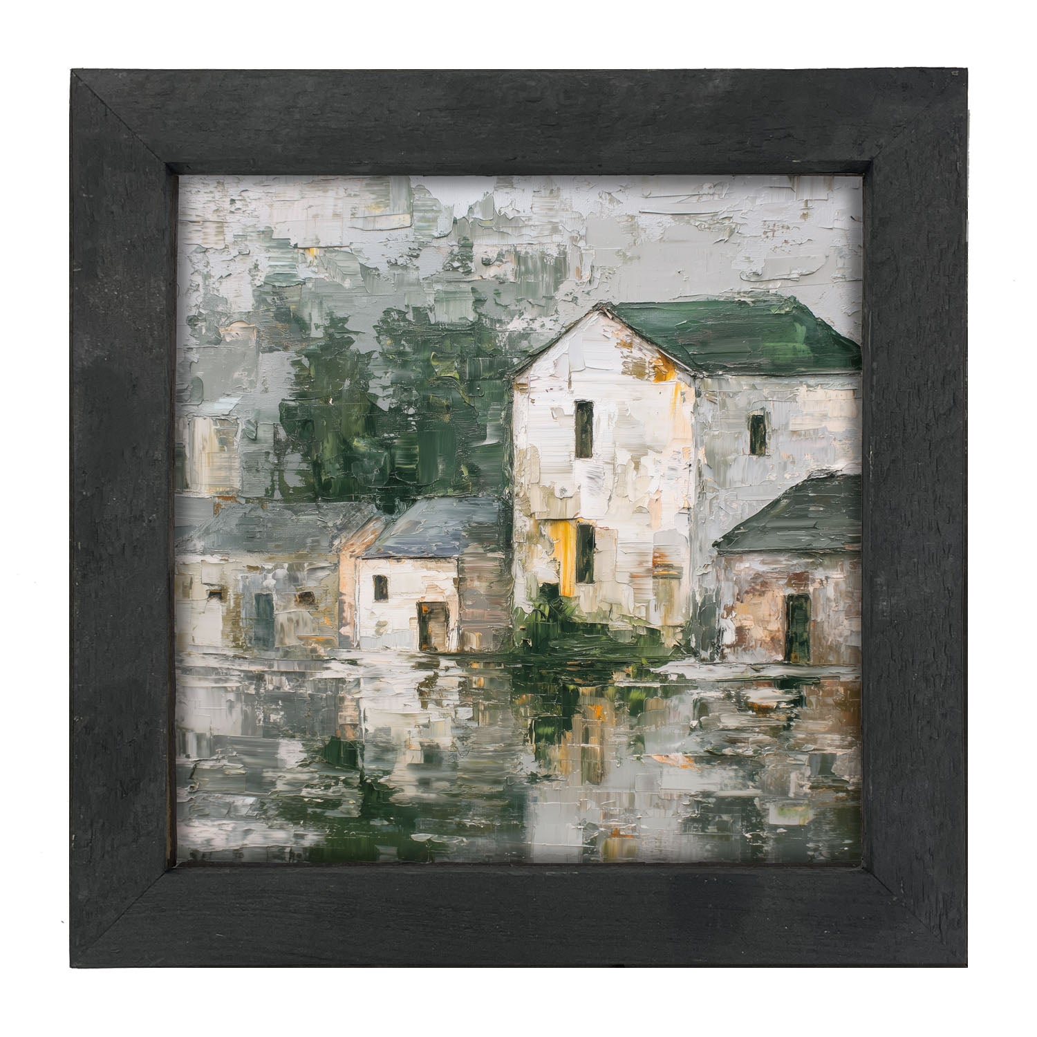 St. Patrick's - Village - Framed Art