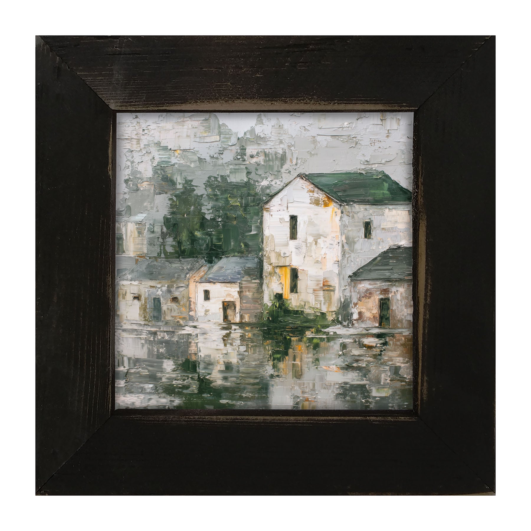St. Patrick's - Village - Framed Art