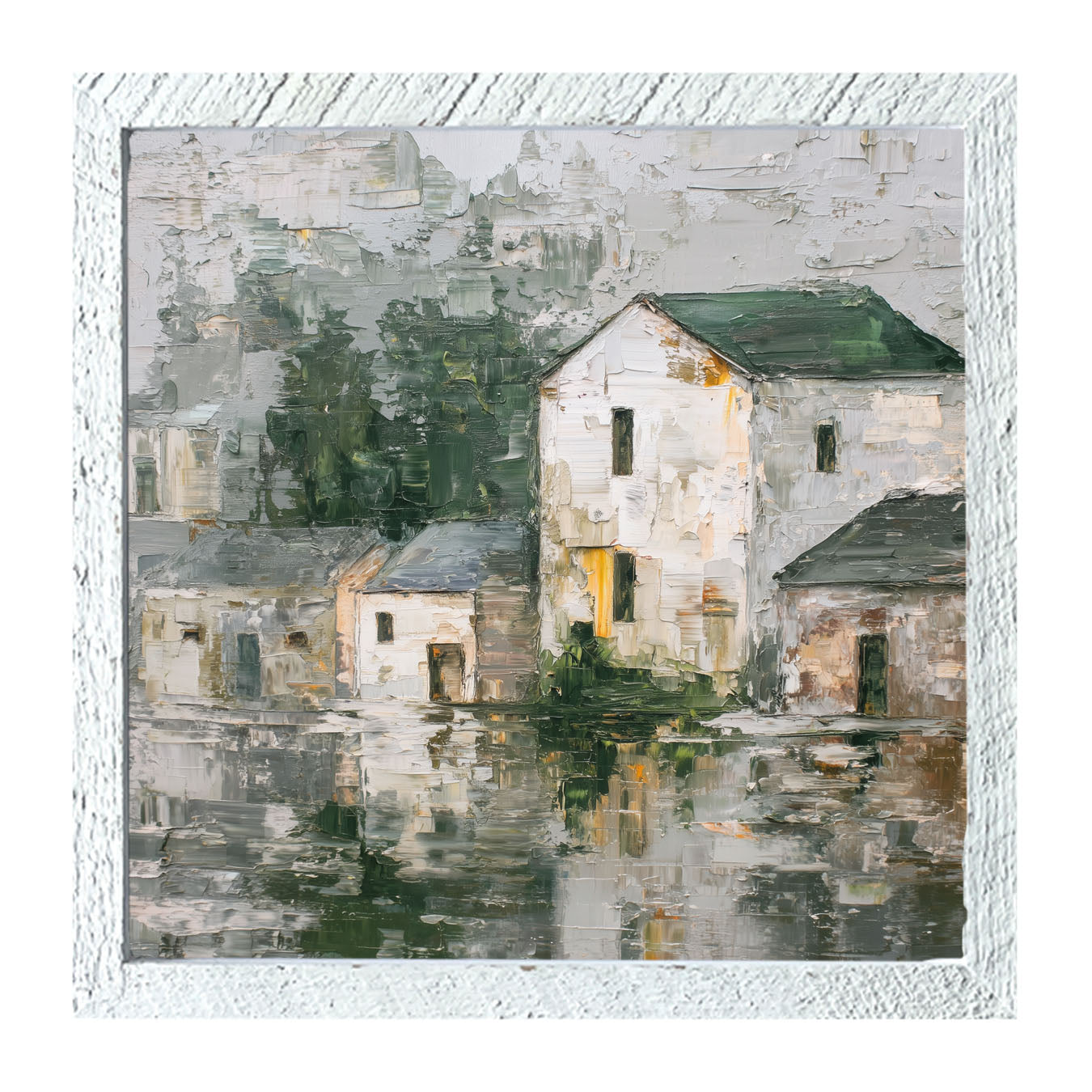 St. Patrick's - Village - Framed Art