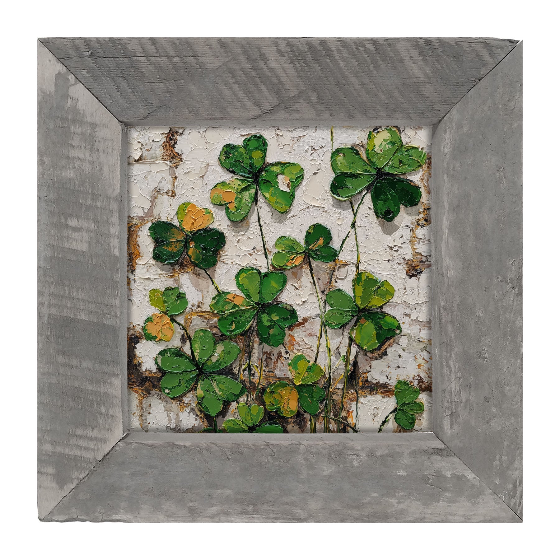 St. Patrick's - Clovers - Framed Art