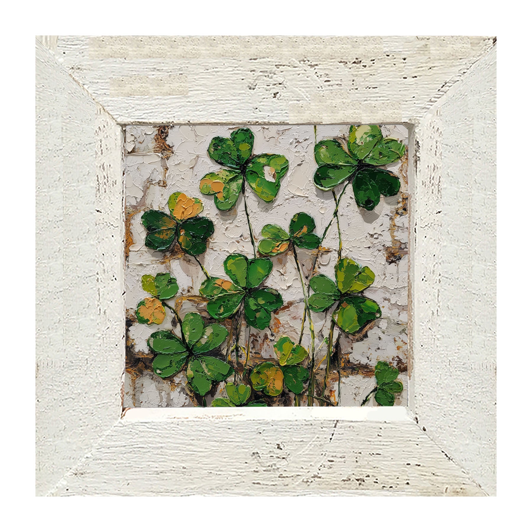 St. Patrick's - Clovers - Framed Art