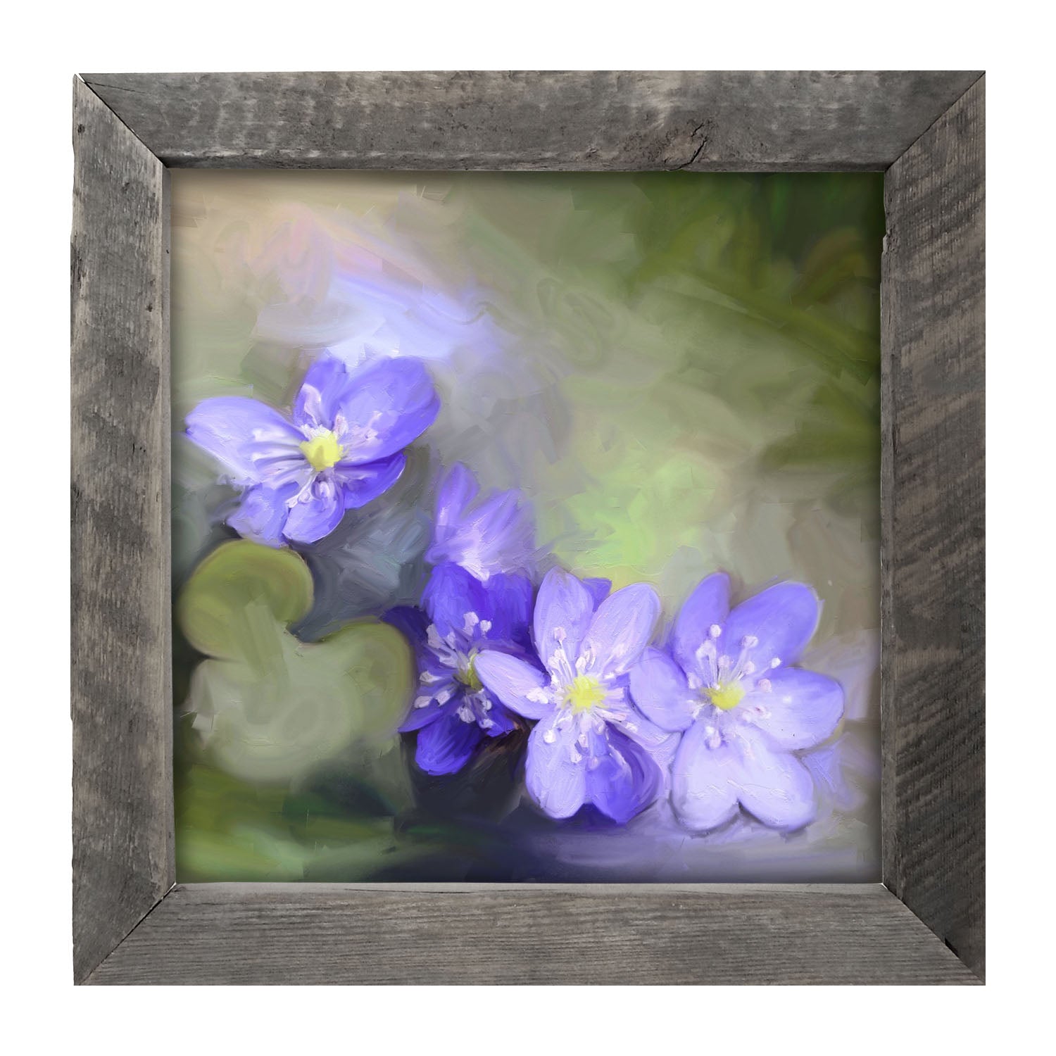 Purple Blooms - Framed art