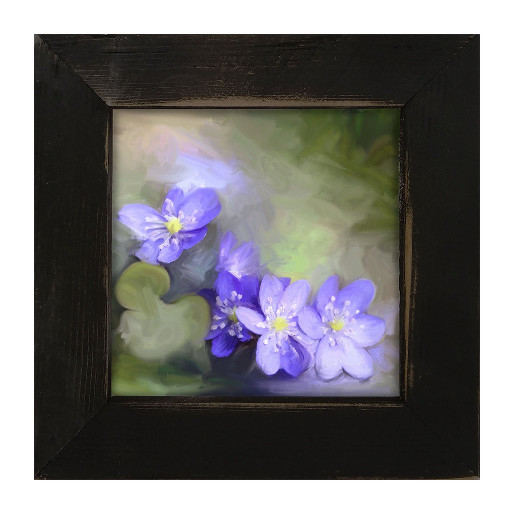 Purple Blooms - Framed art