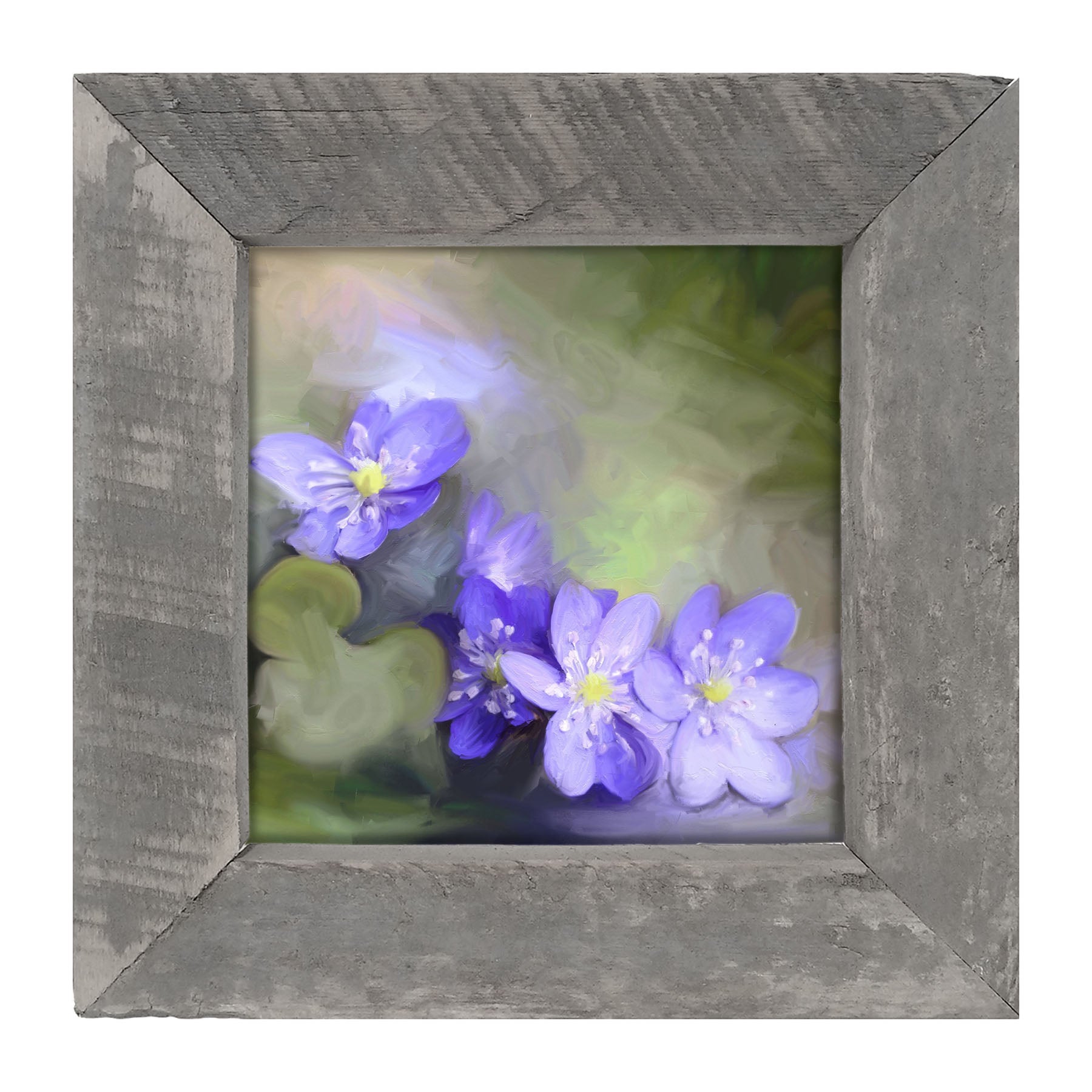 Purple Blooms - Framed art