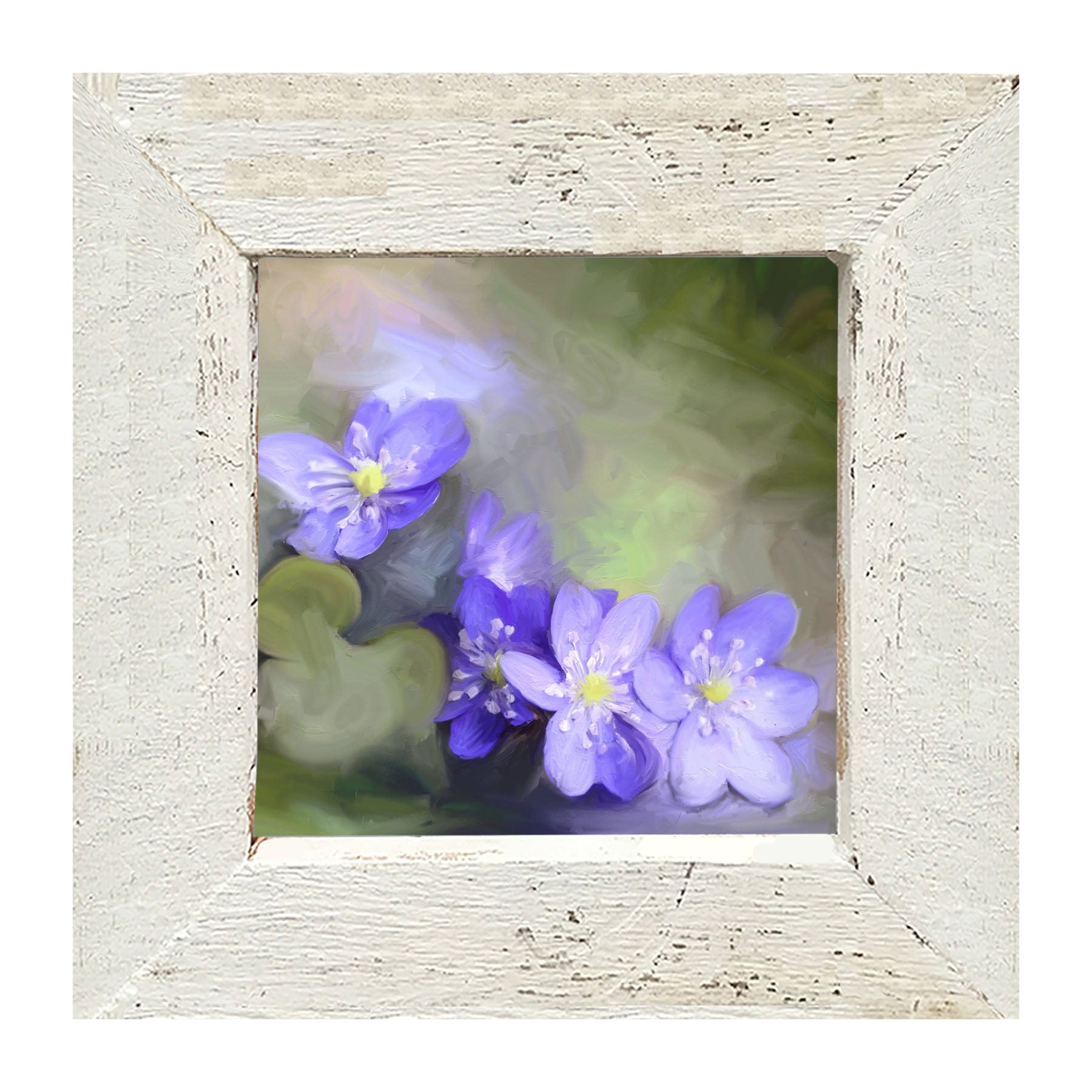 Purple Blooms - Framed art