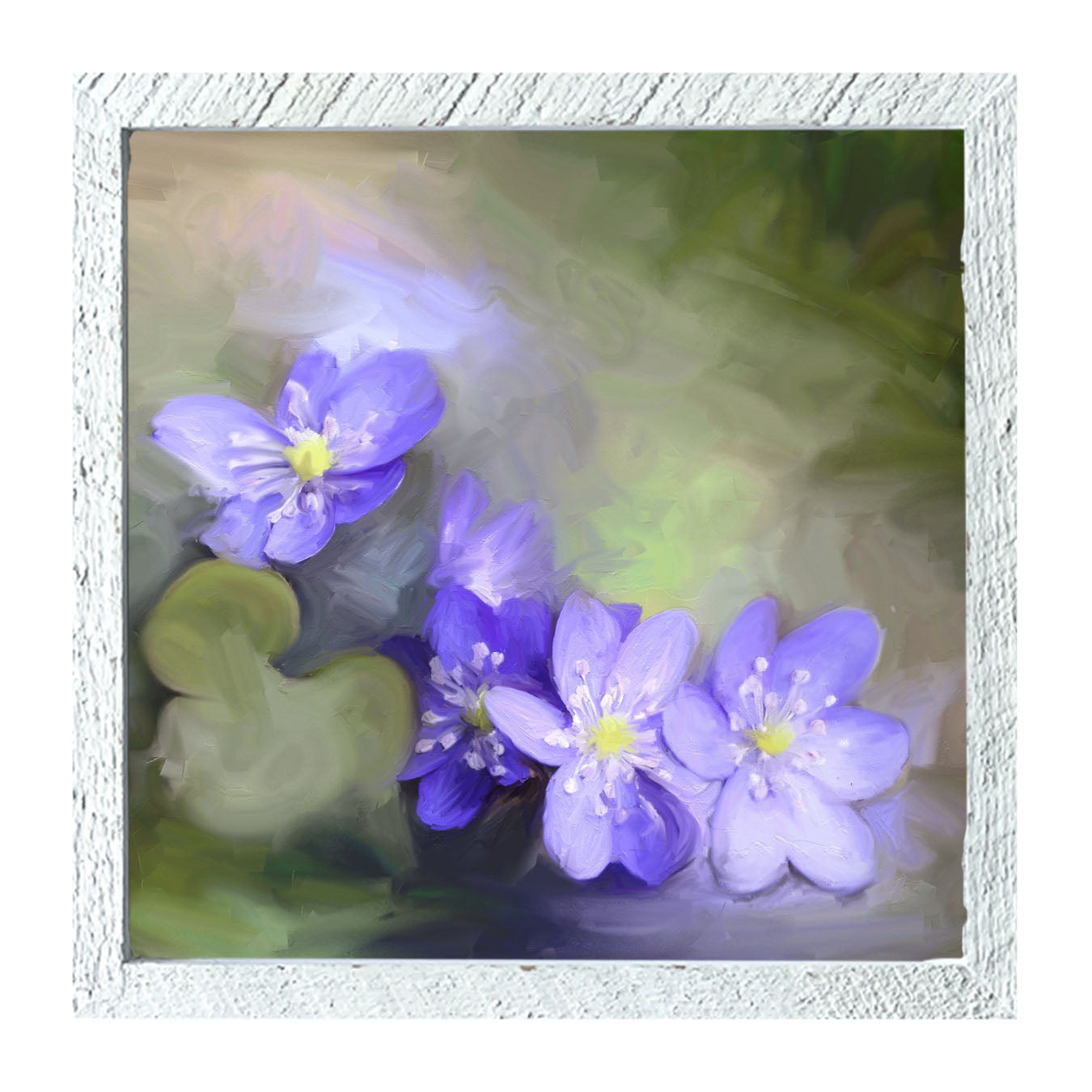 Purple Blooms - Framed art