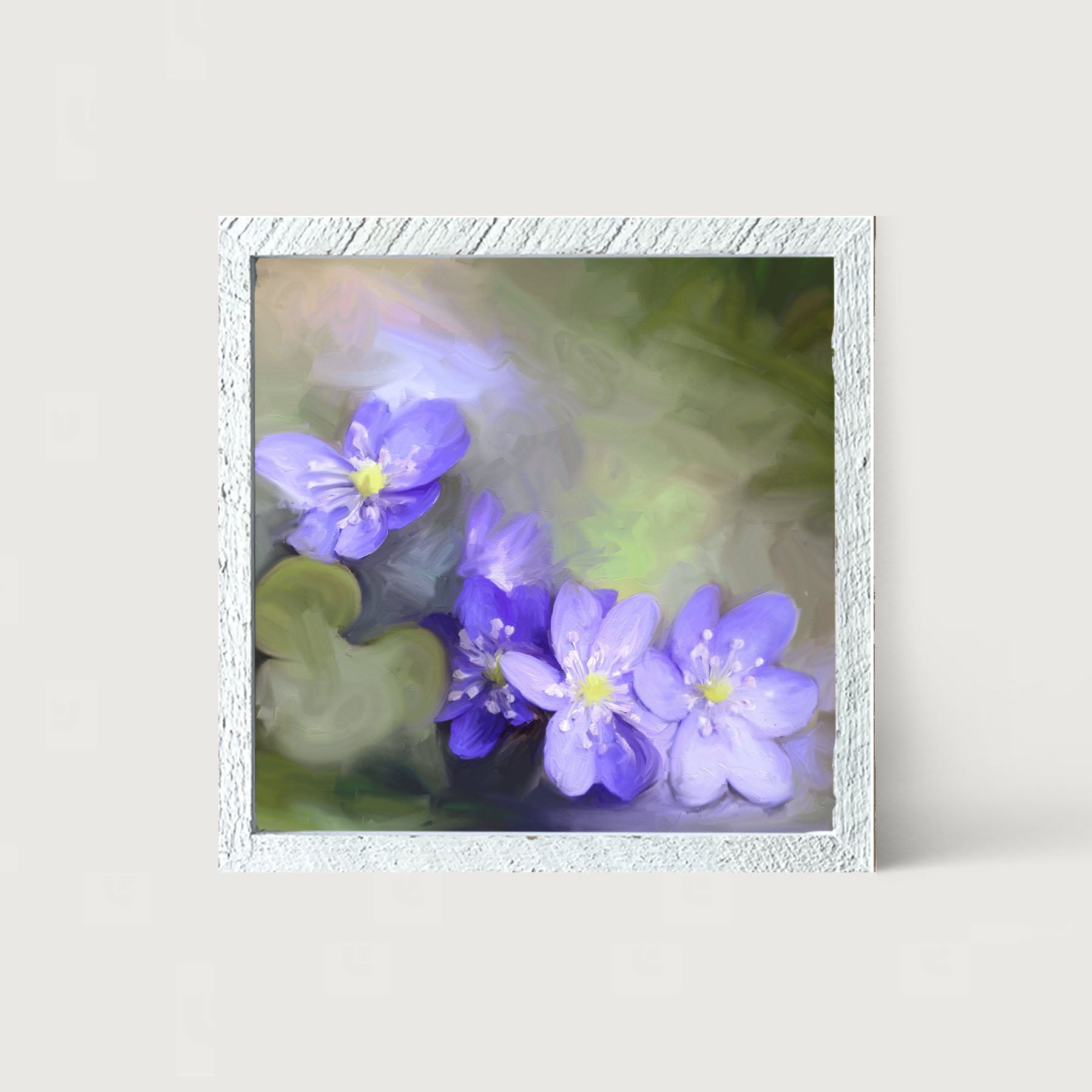 Purple Blooms - Framed art