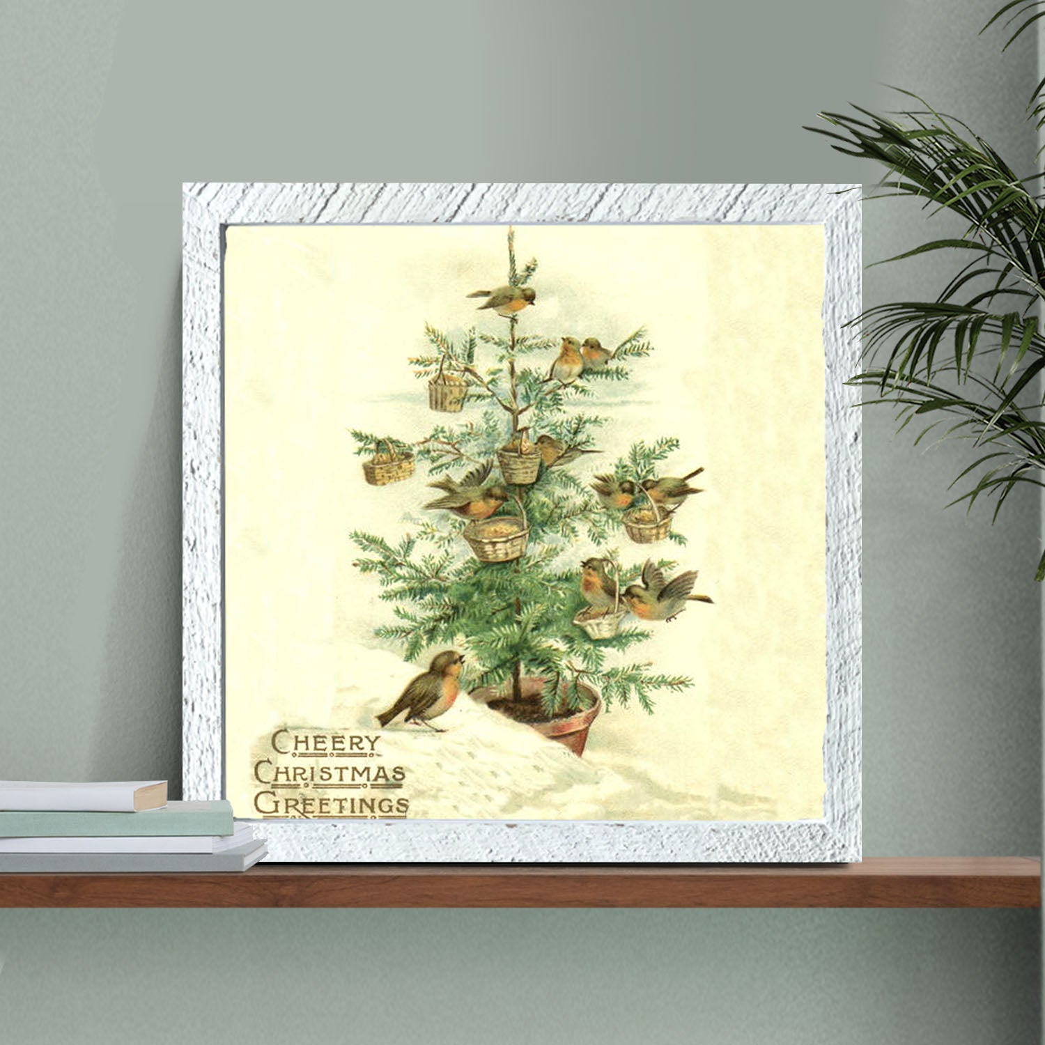Christmas Tree with Birds