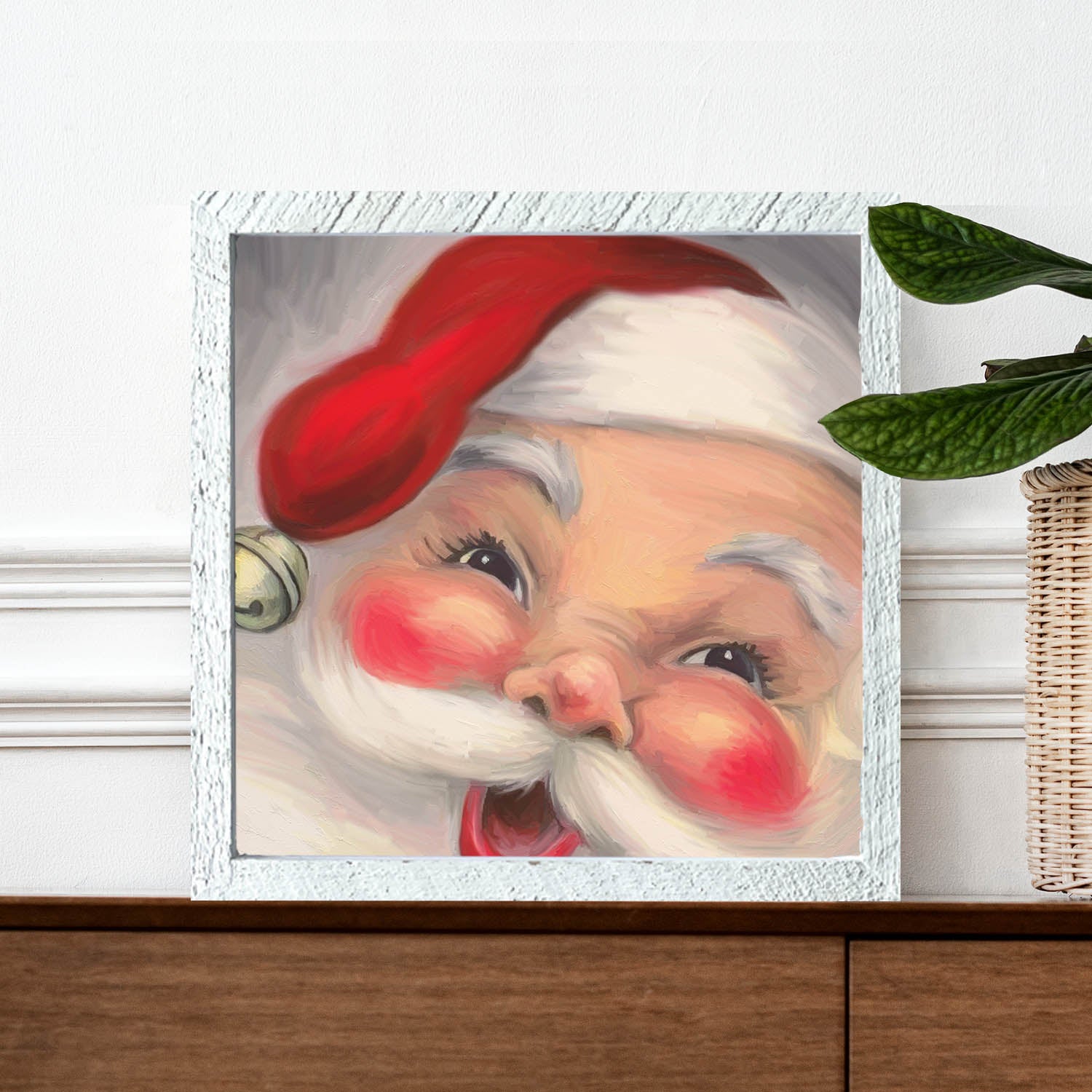Santa with Rosy Cheeks