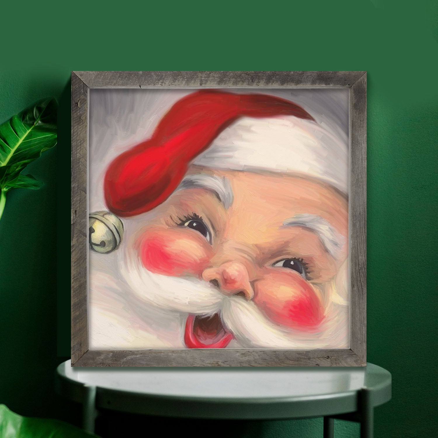 Santa with Rosy Cheeks