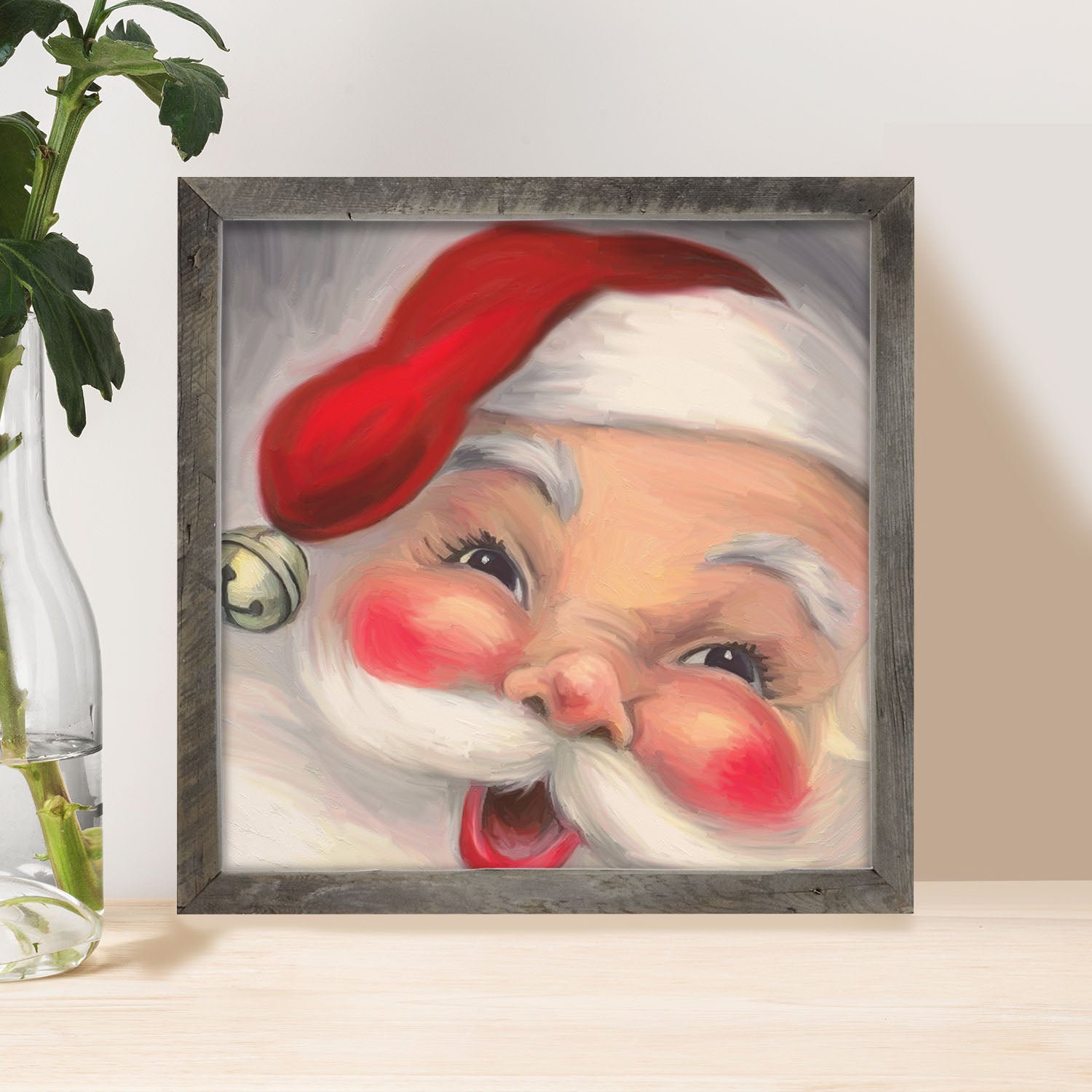 Santa with Rosy Cheeks