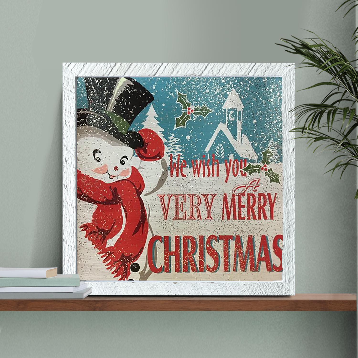 Happy snowman