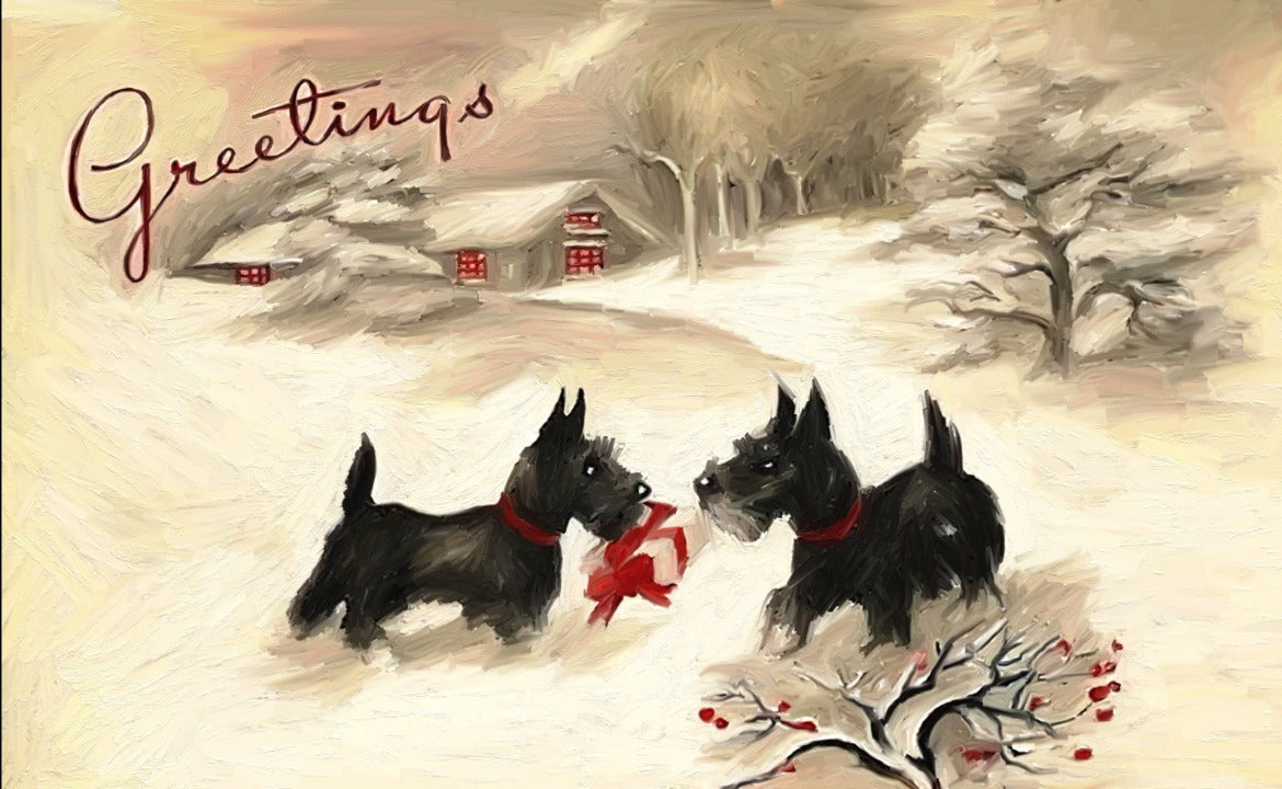 Winter scotties
