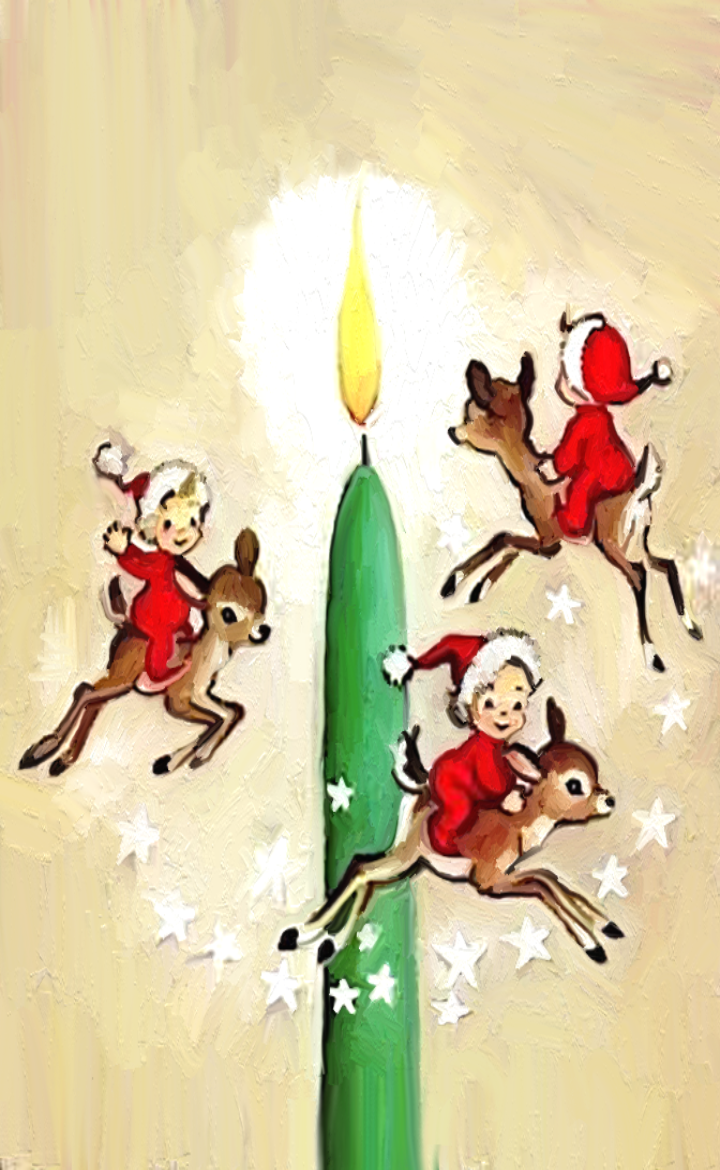 Elves with Candles