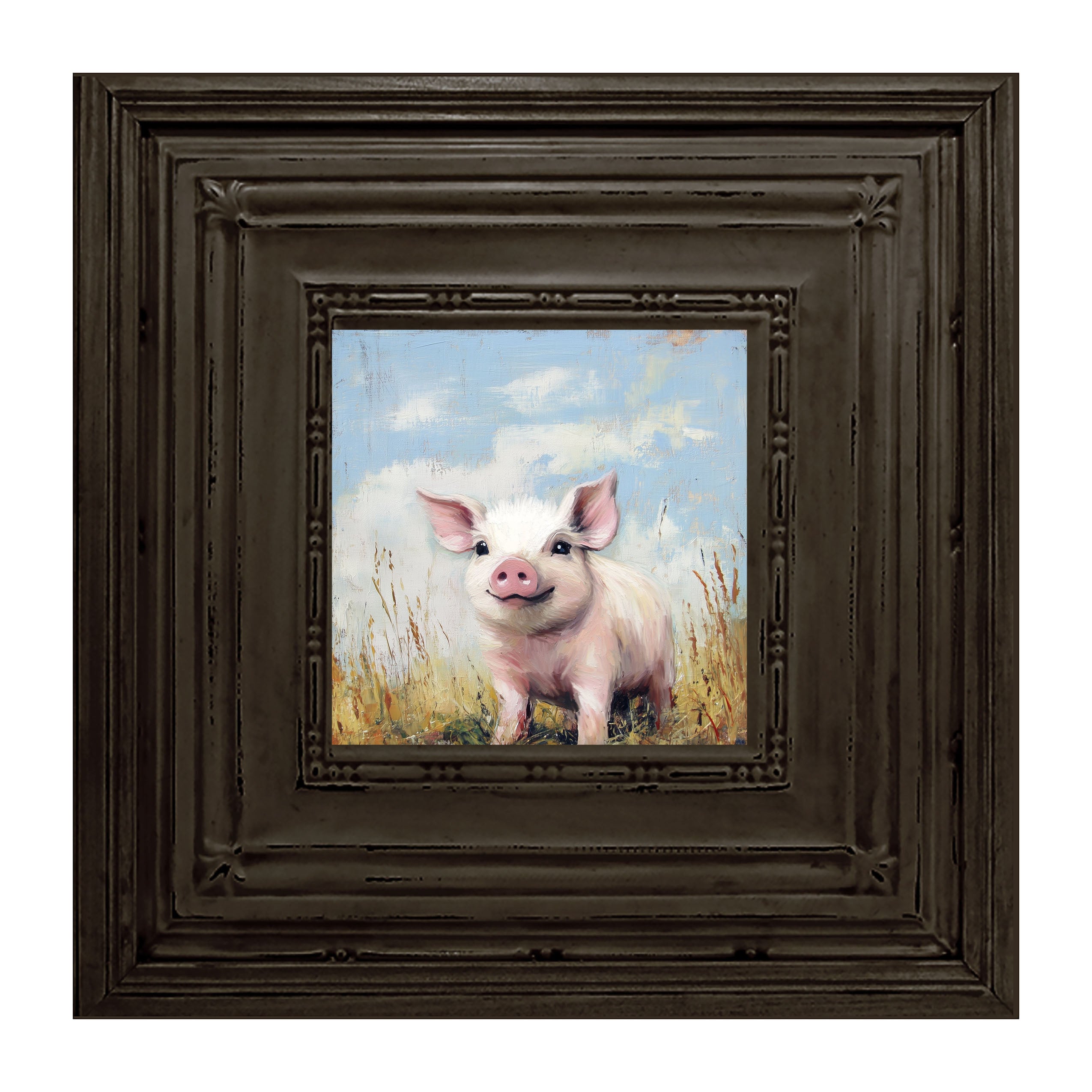 Baby Pig in a Meadow