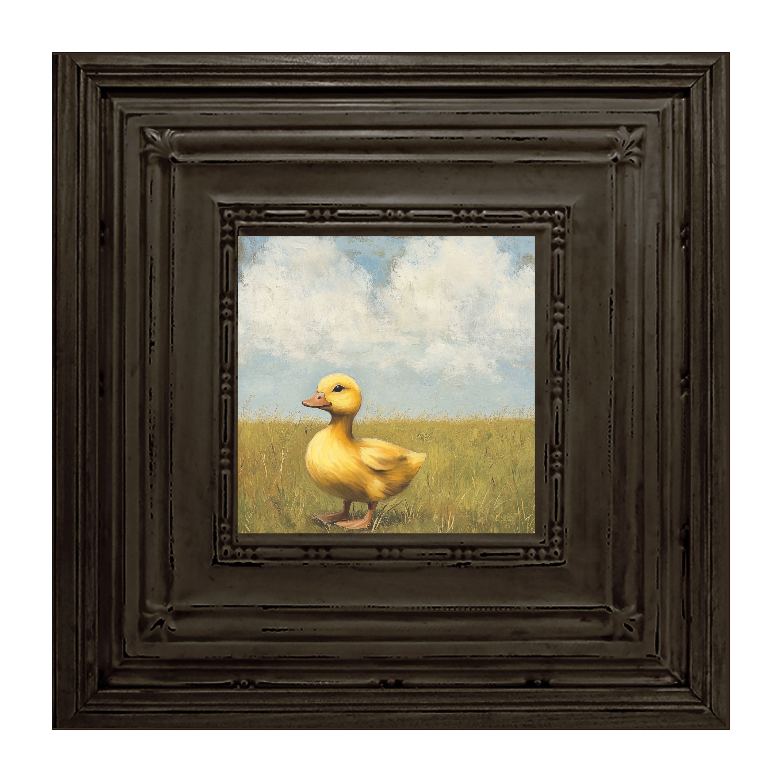 Baby Duck in a Meadow