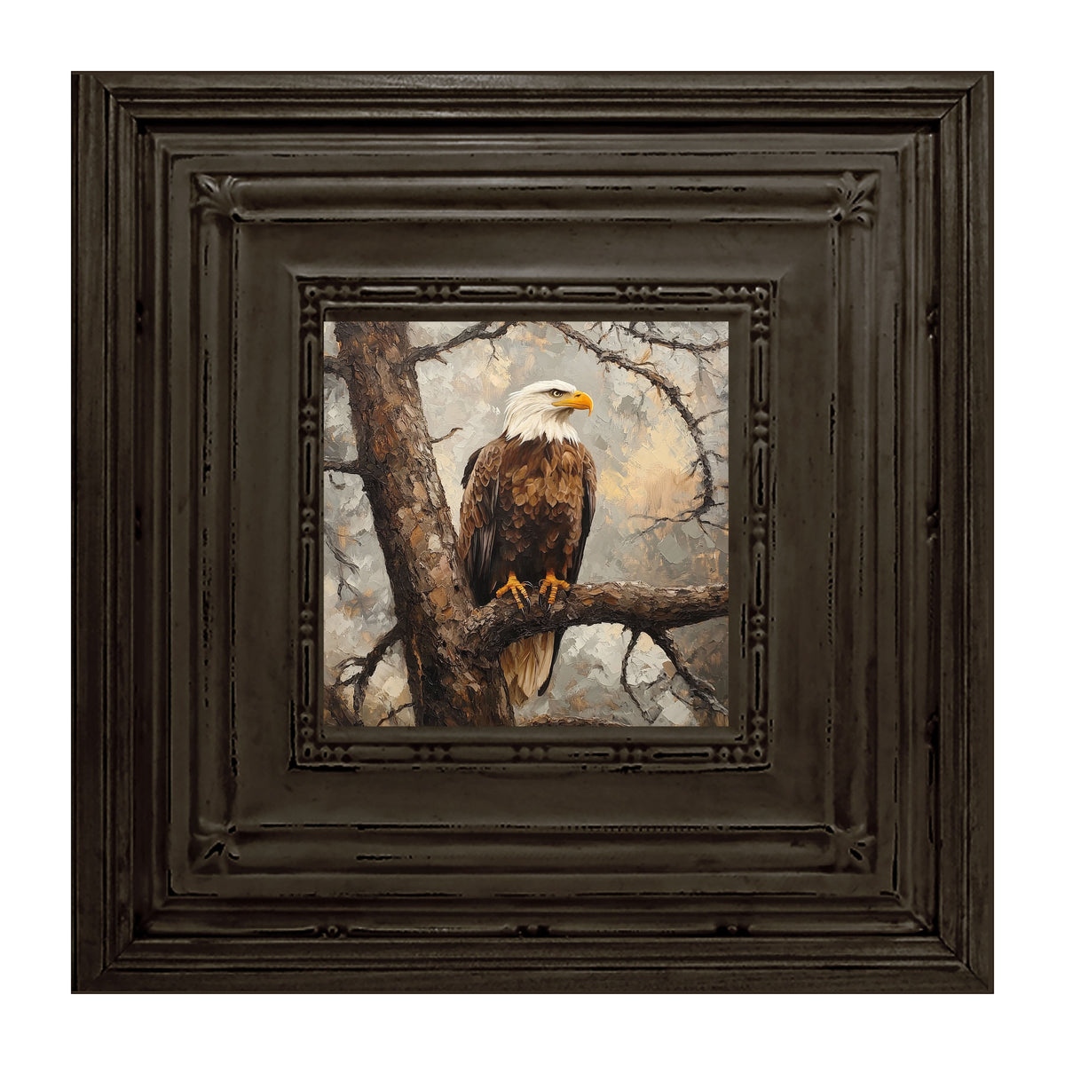 Perched Eagle