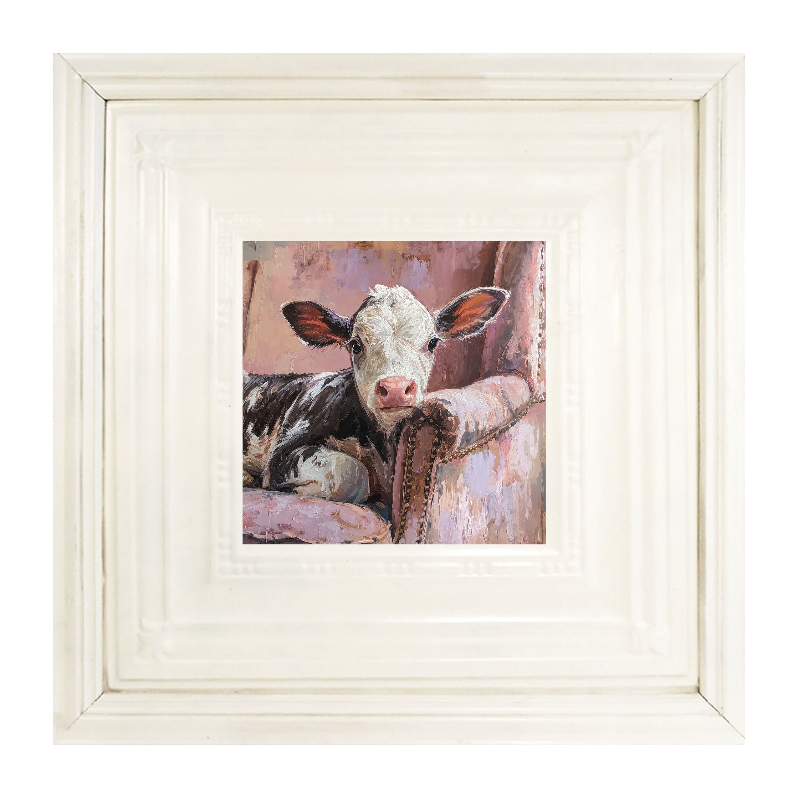 Armchair with Cow