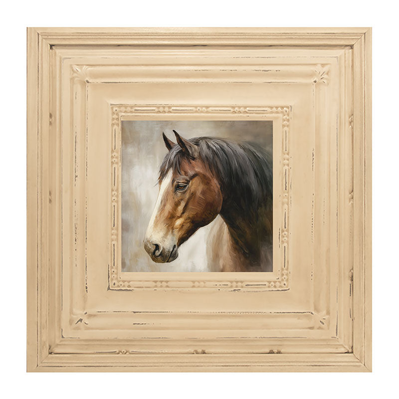 Farm Life Portrait - Chestnut Horse