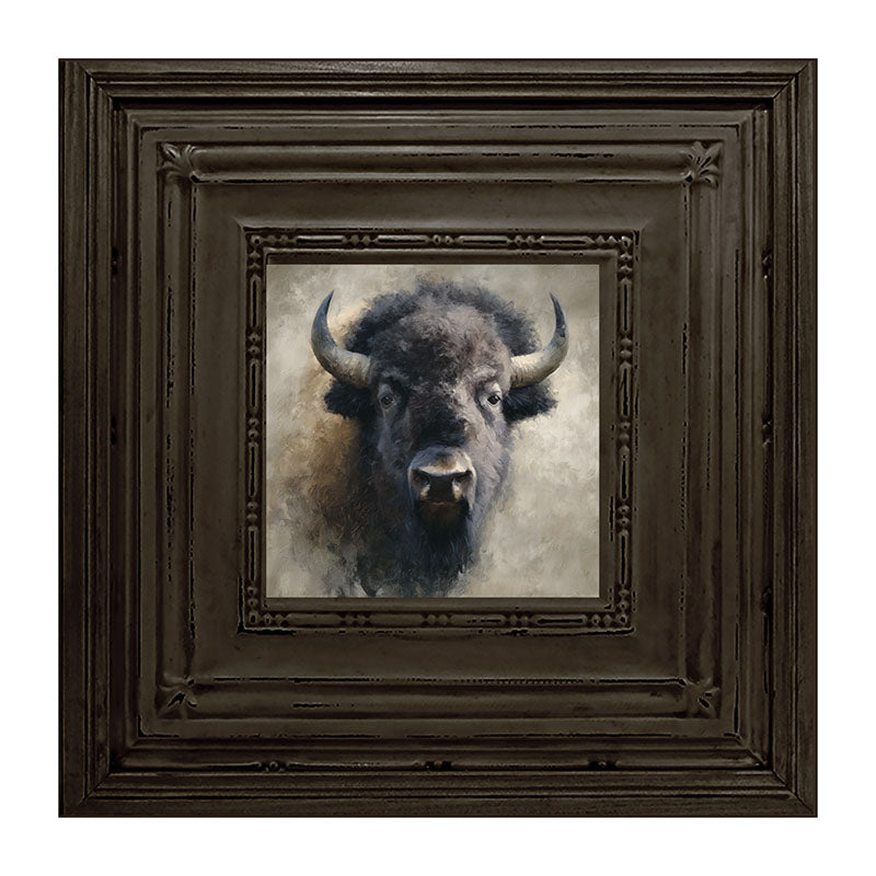 Farm Life Portrait - Black Buffalo