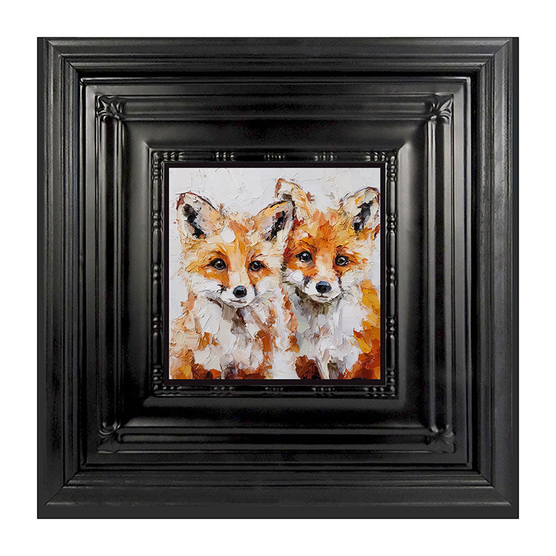Animal Buddies - Posing Foxes
