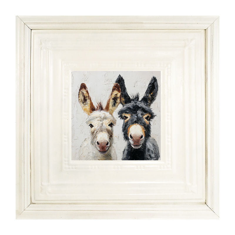 Animal Buddies - Posing Donkeys