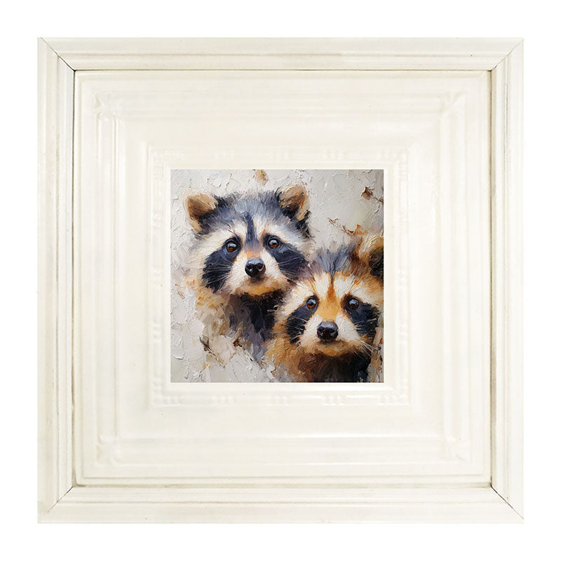 Animal Buddies - Posing Raccoons