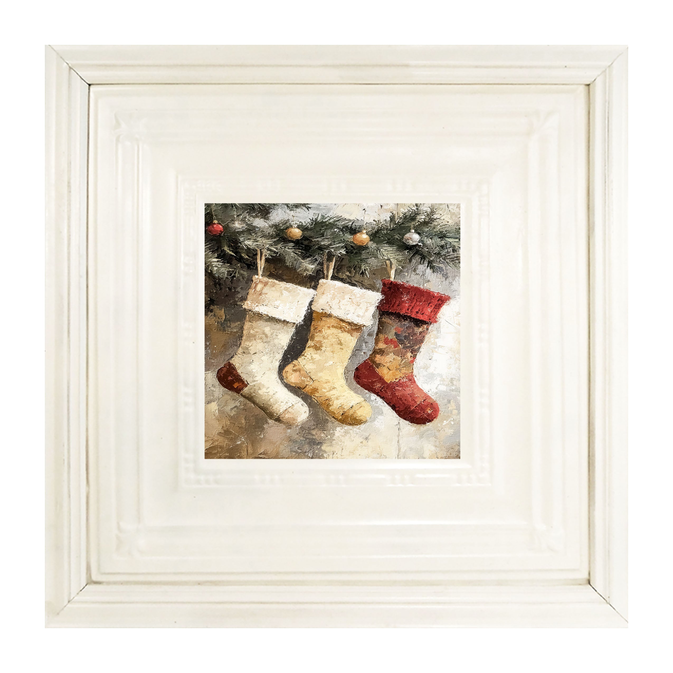 Stockings with Ornaments