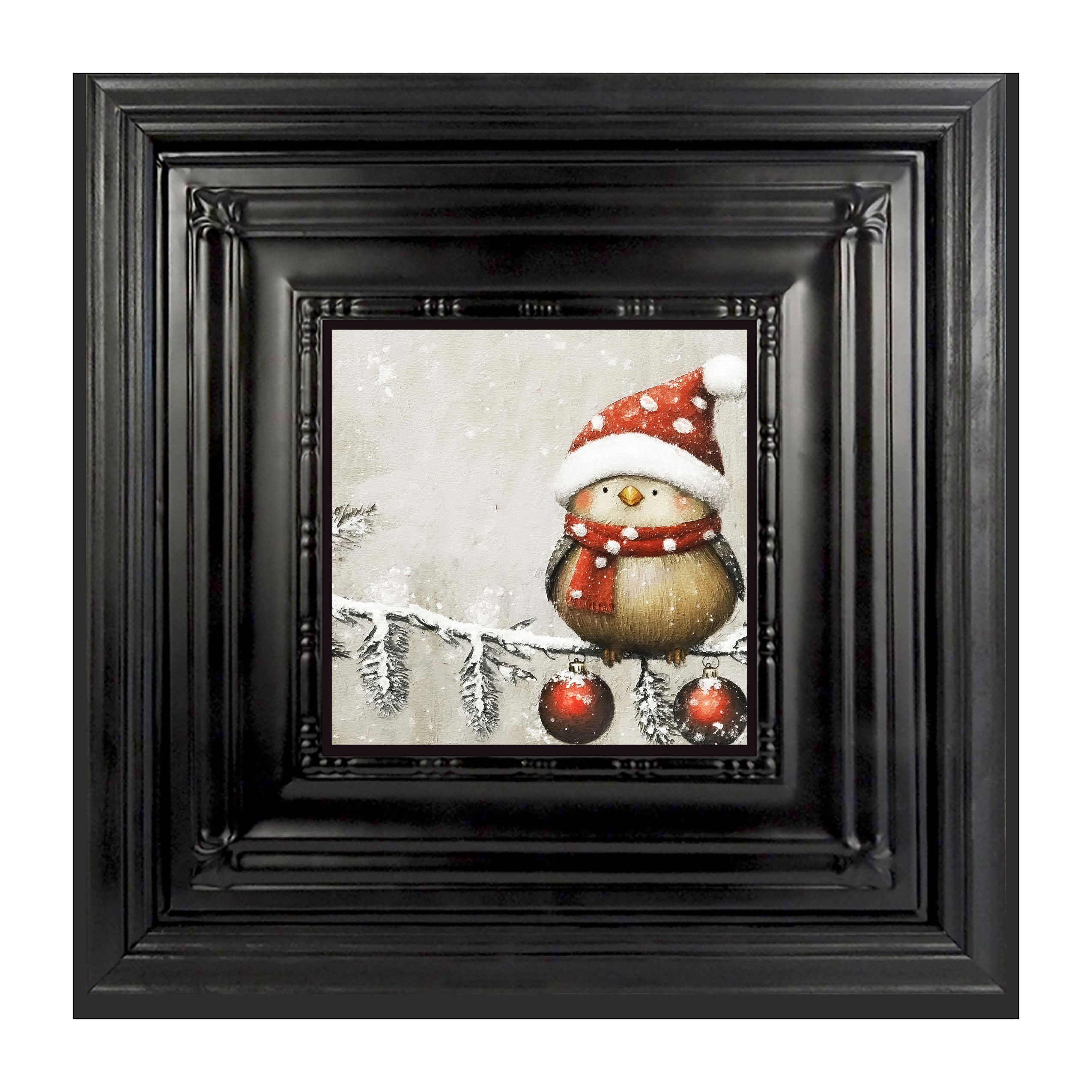 Christmas bird with Ornaments