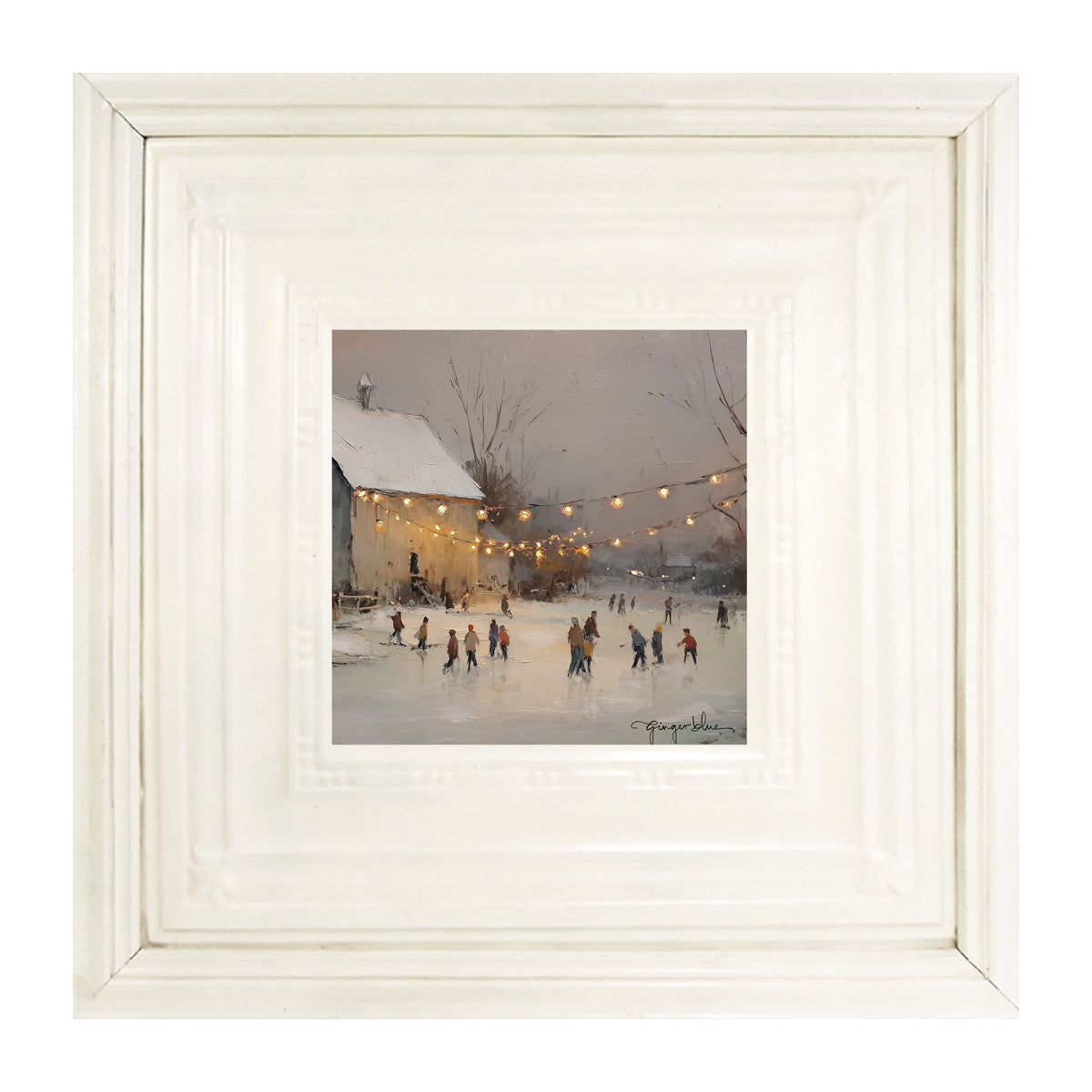 Ice Skating at the Farm