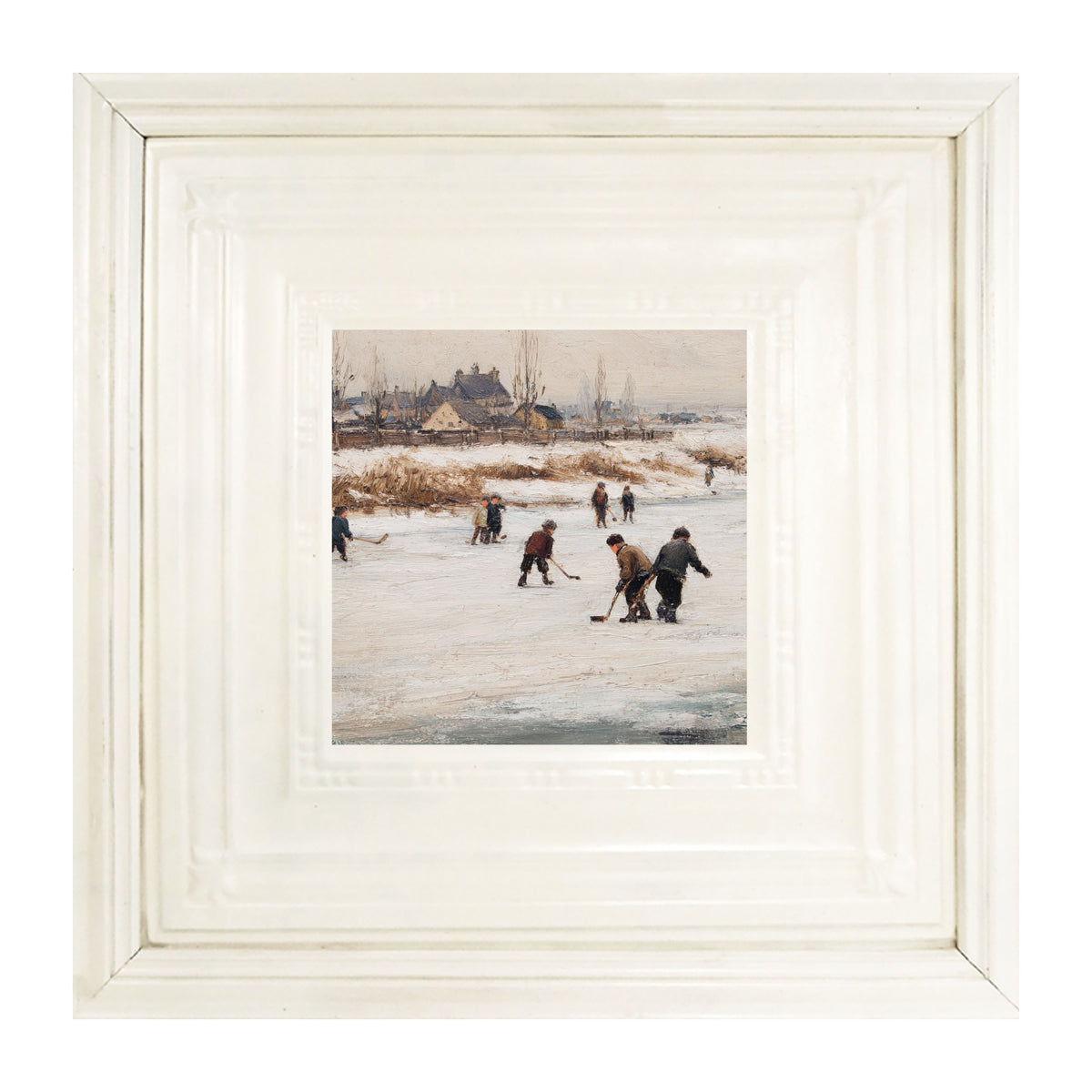 Children Playing Hockey