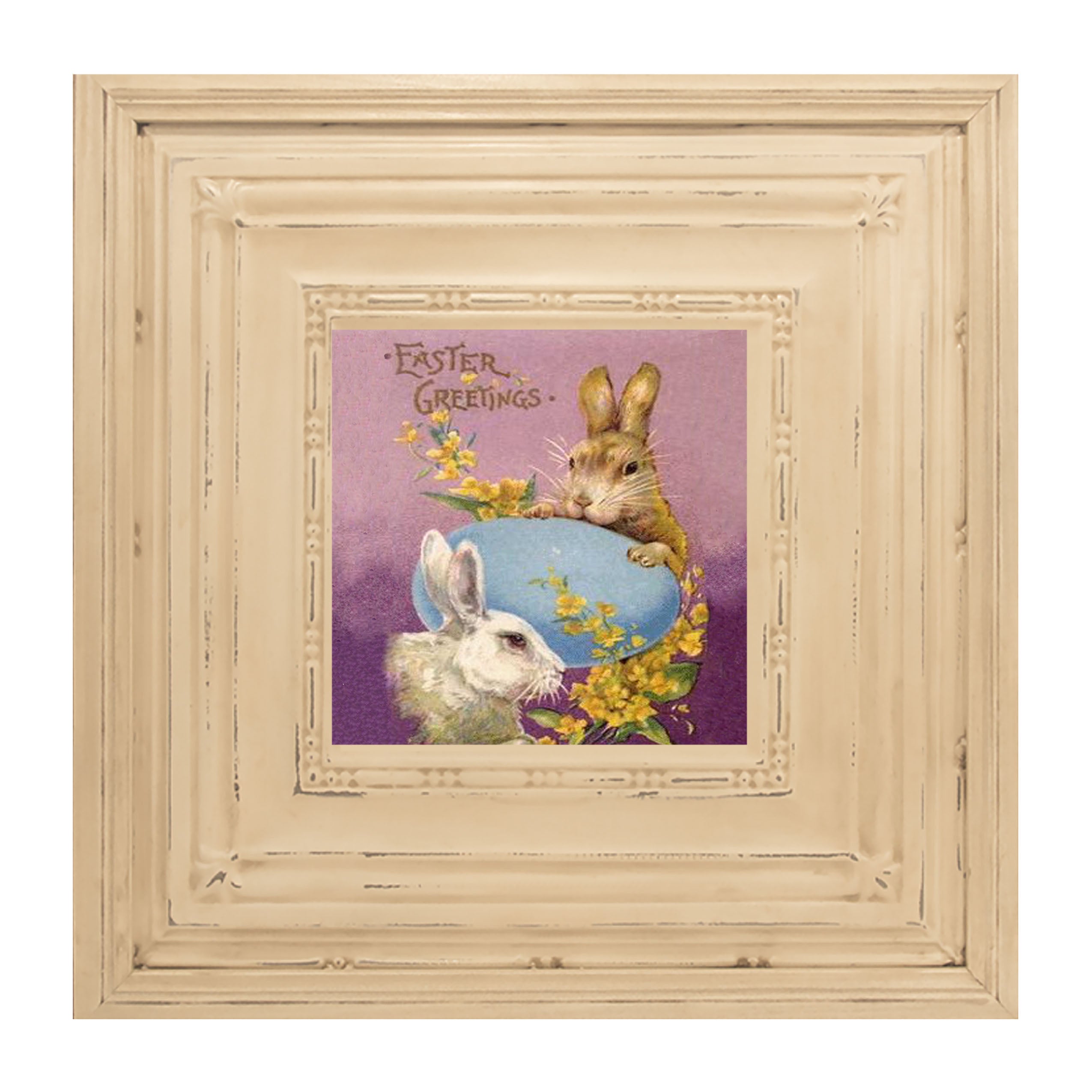 Easter Greetings Bunnies
