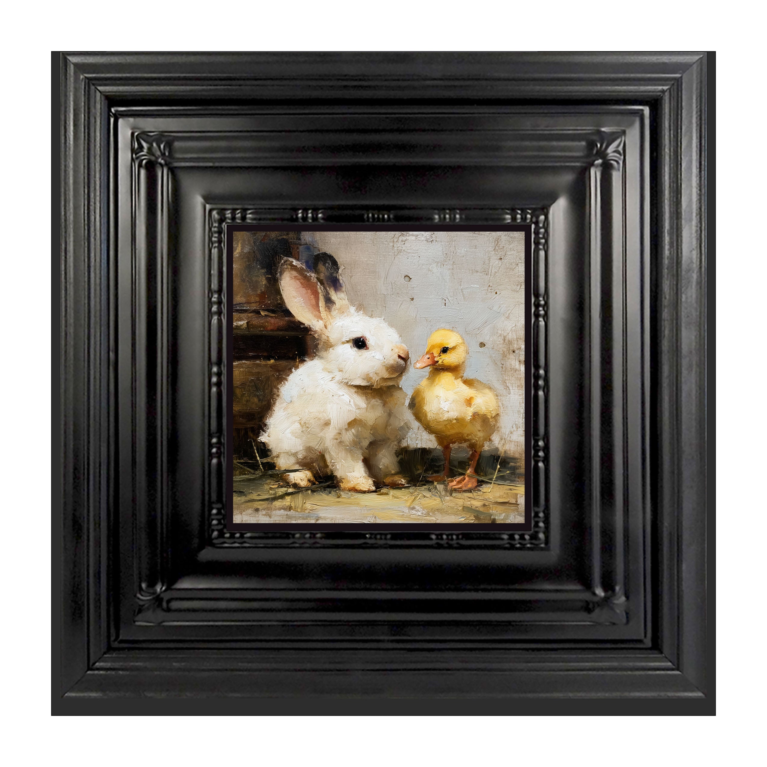 White Rabbit with Duck