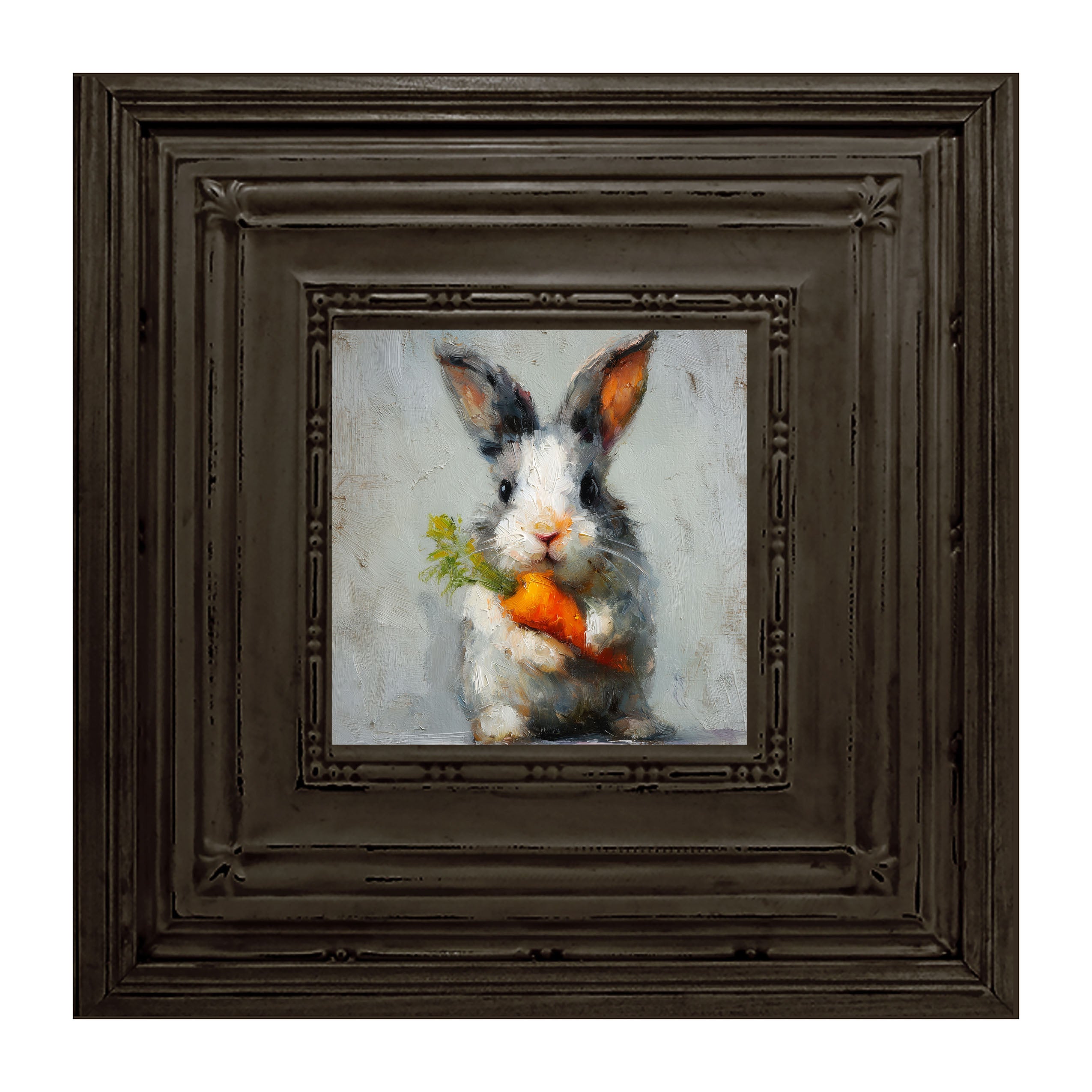 Bunny holding Carrot