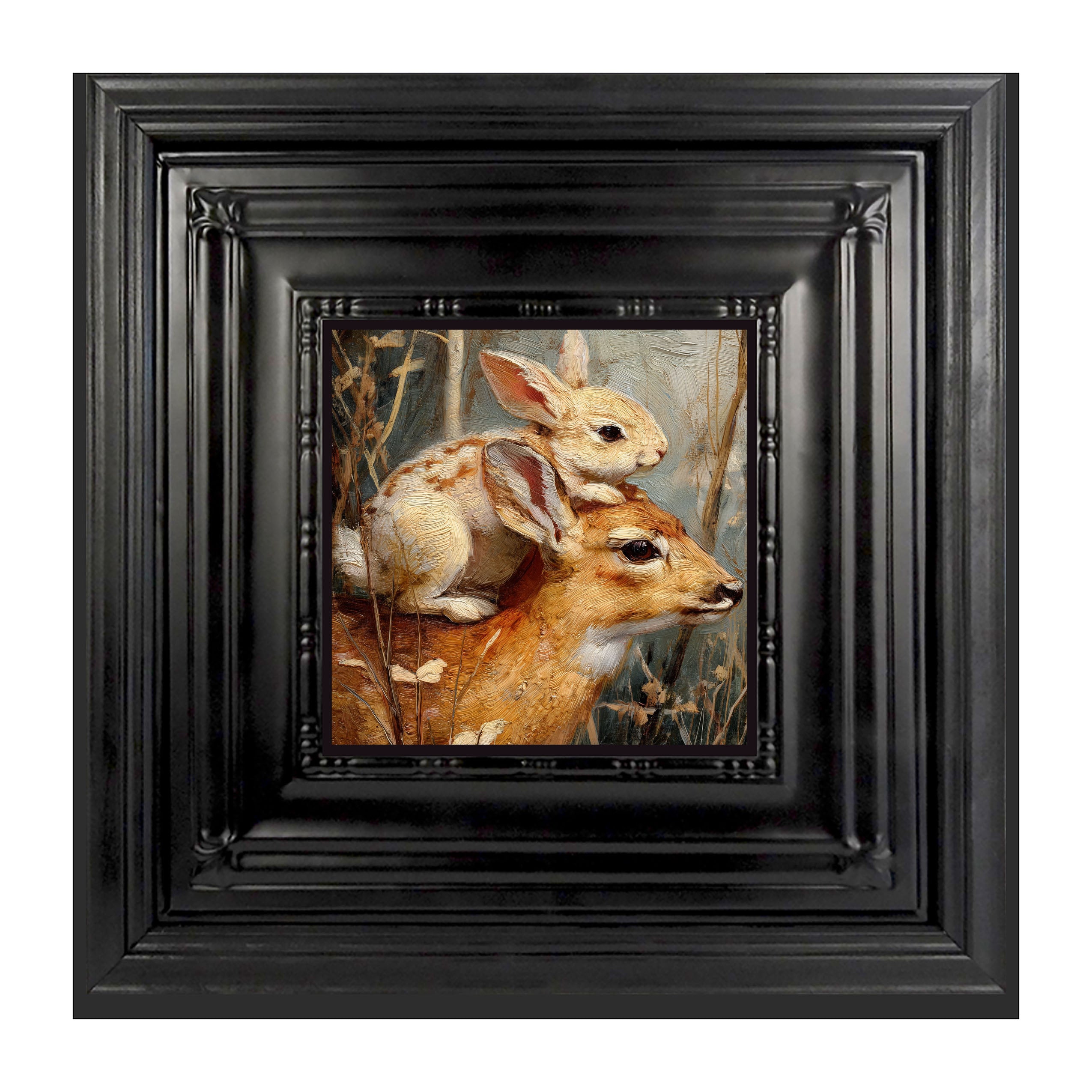 Bunny with a Deer