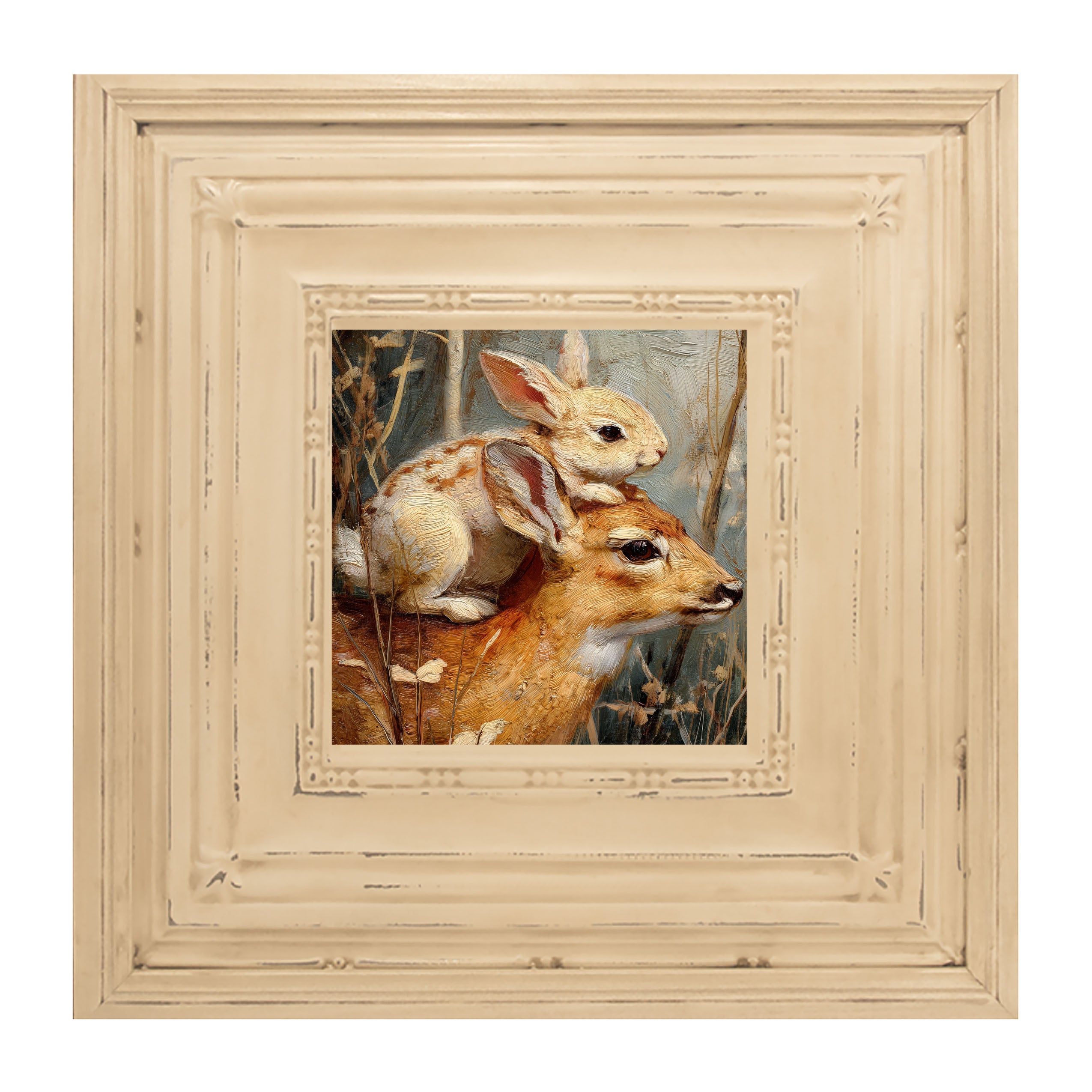 Bunny with a Deer