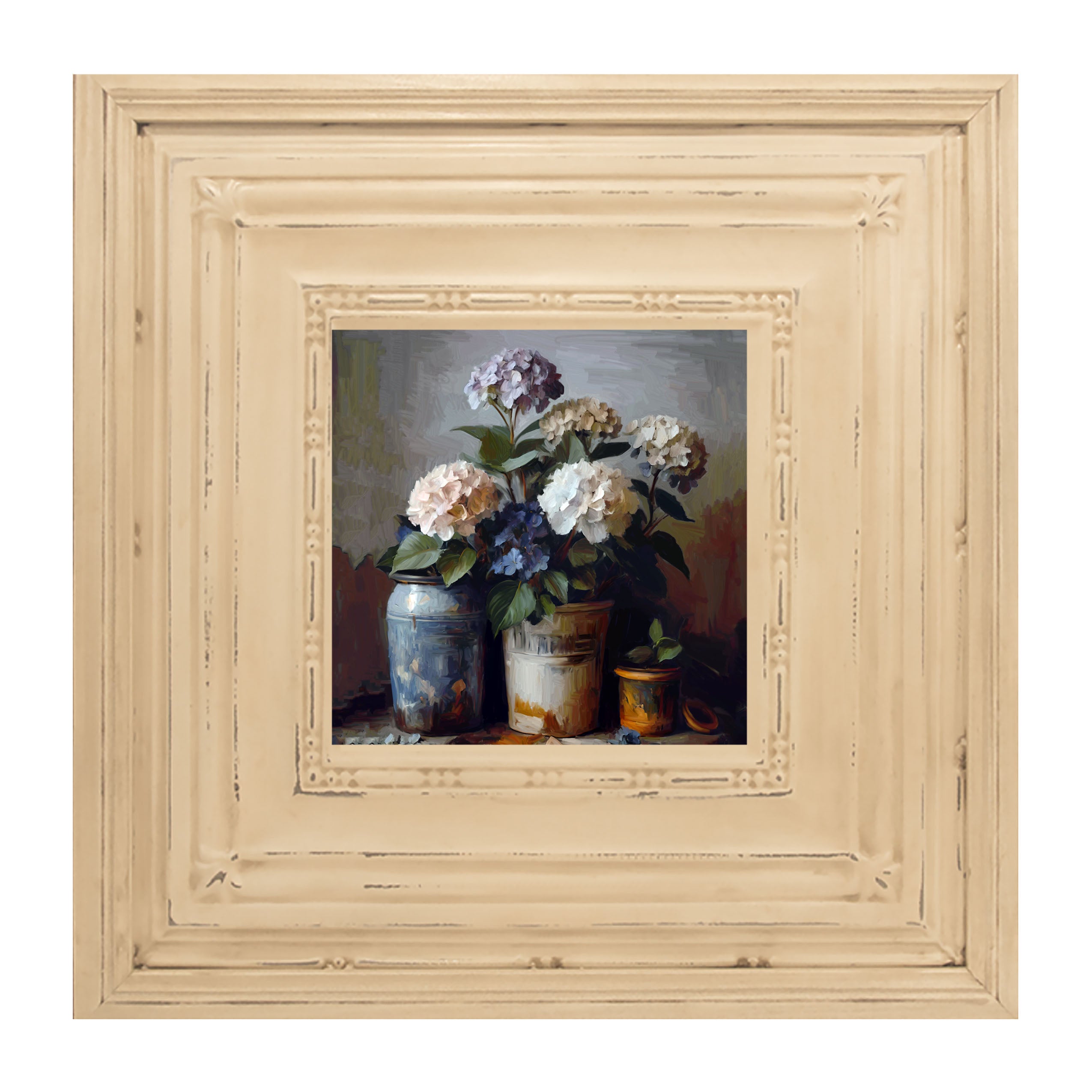 Rustic Hydrangeas