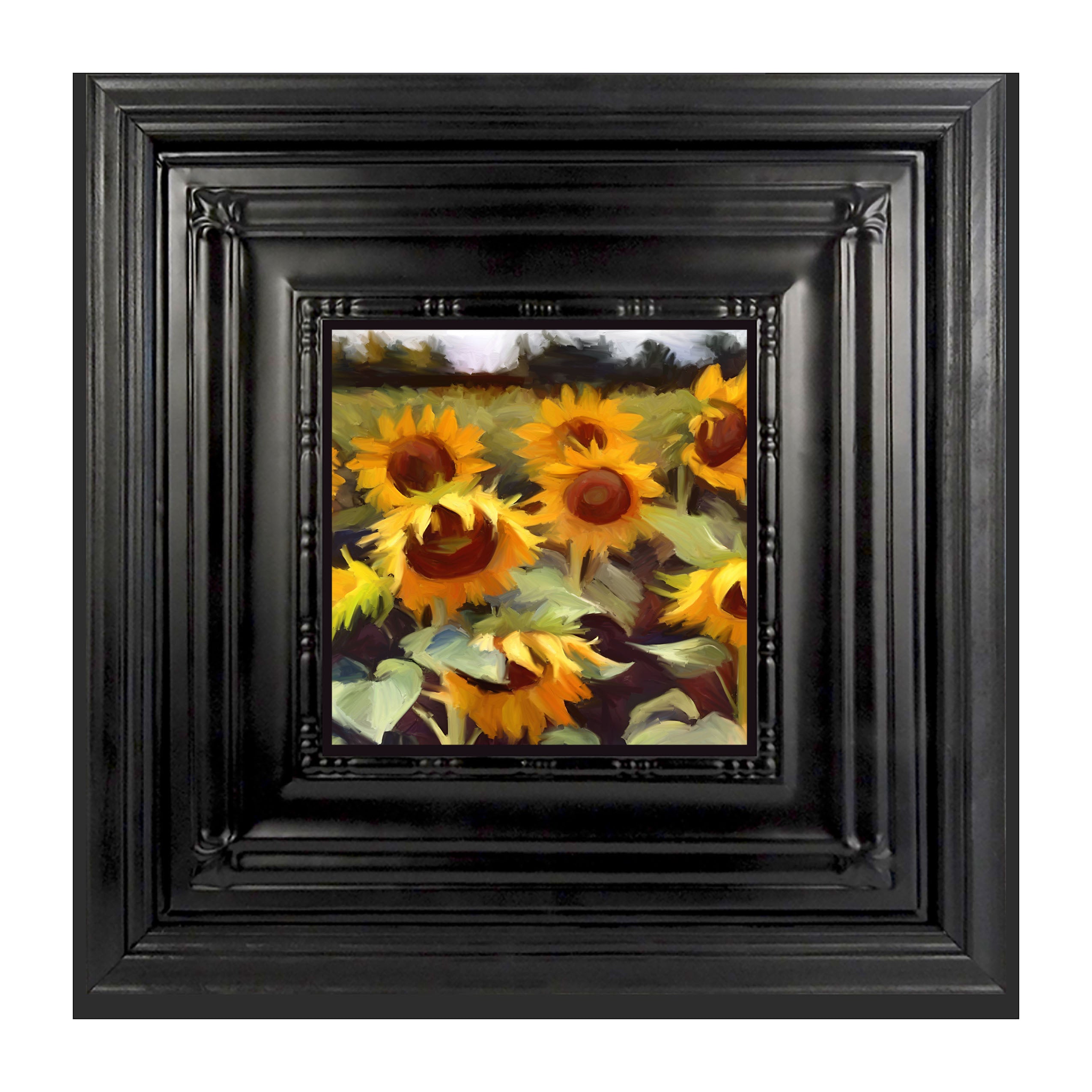 Scenic Sunflowers
