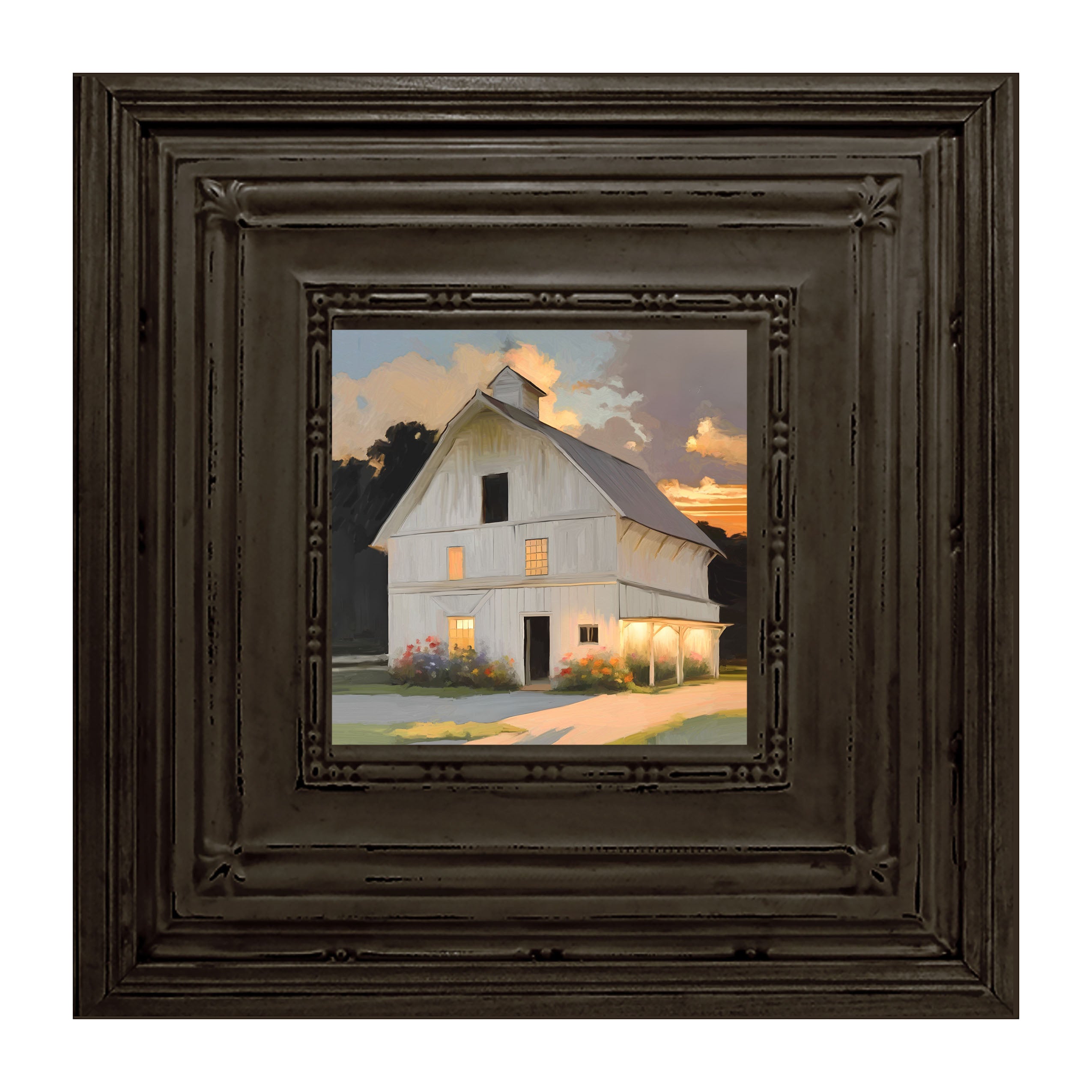 Barn at Sunset