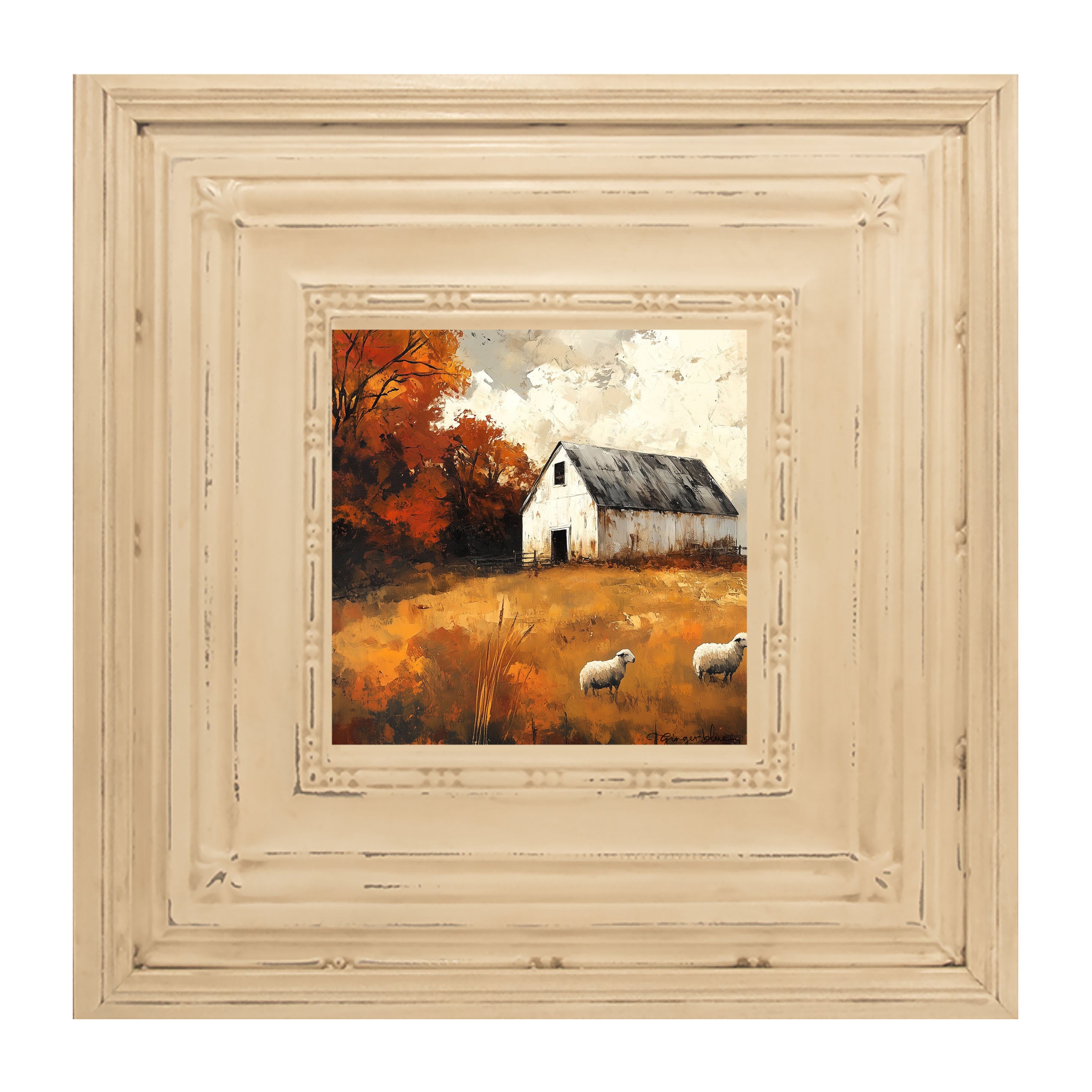 Sheep in Autumn