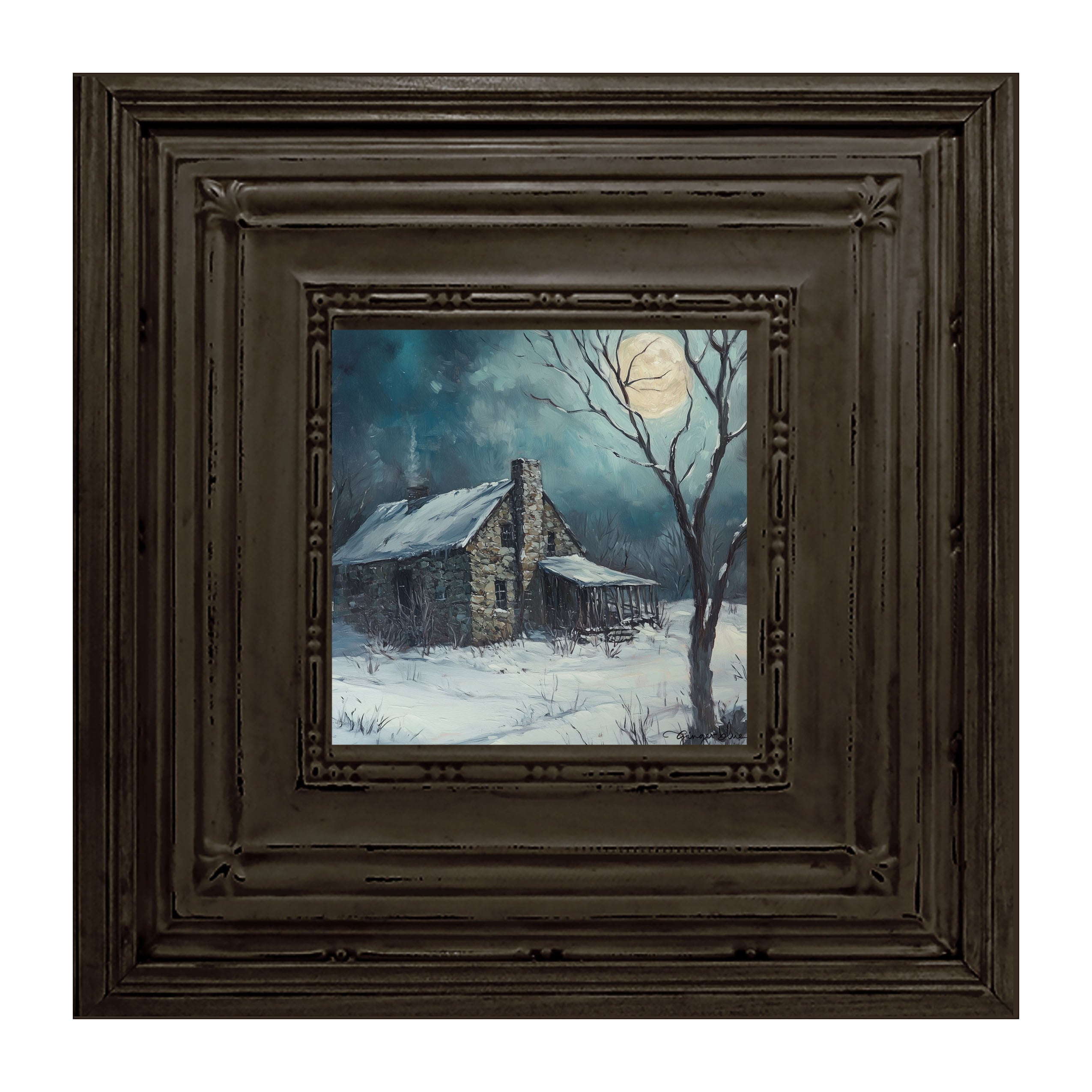 Country House in Winter