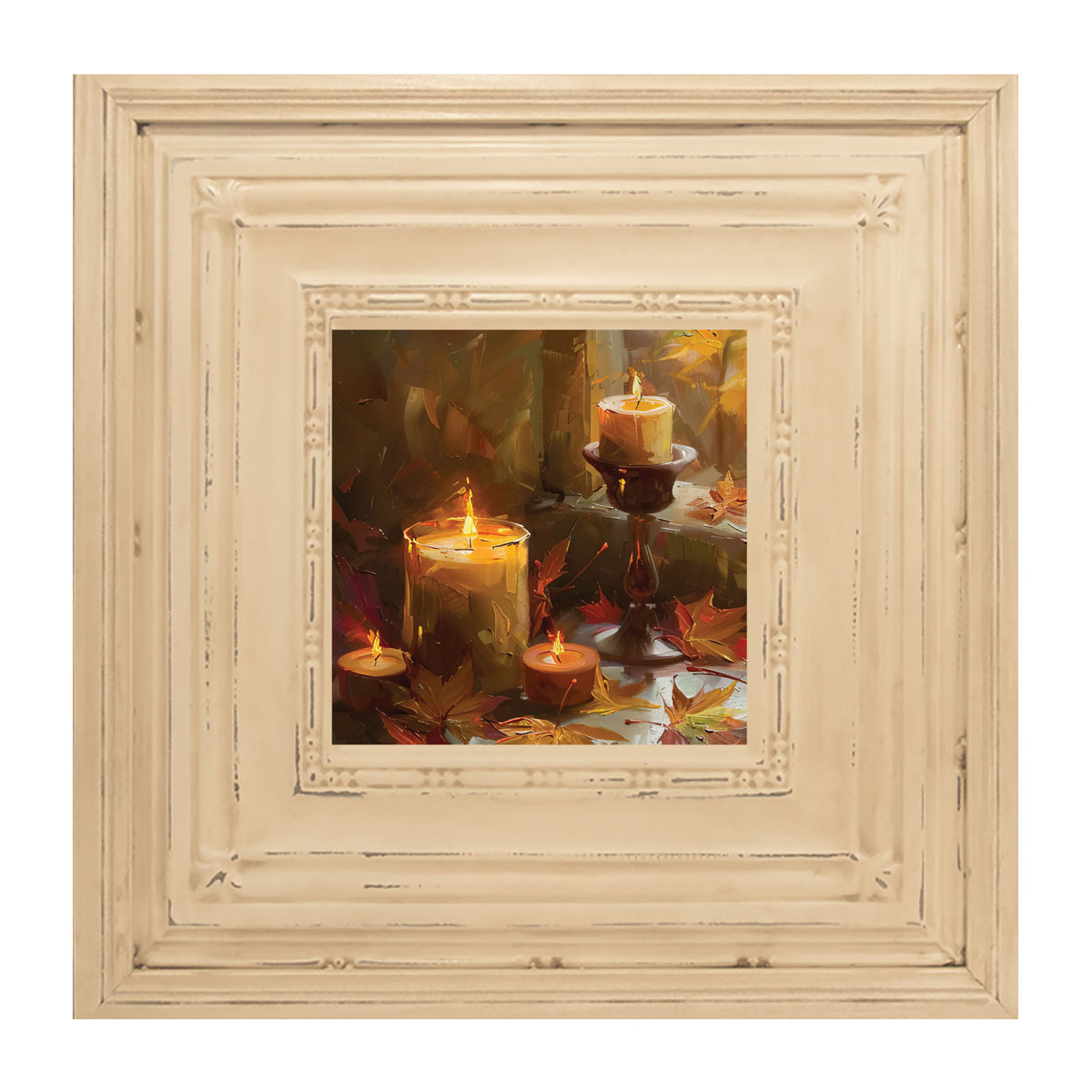 Candles and Leaves