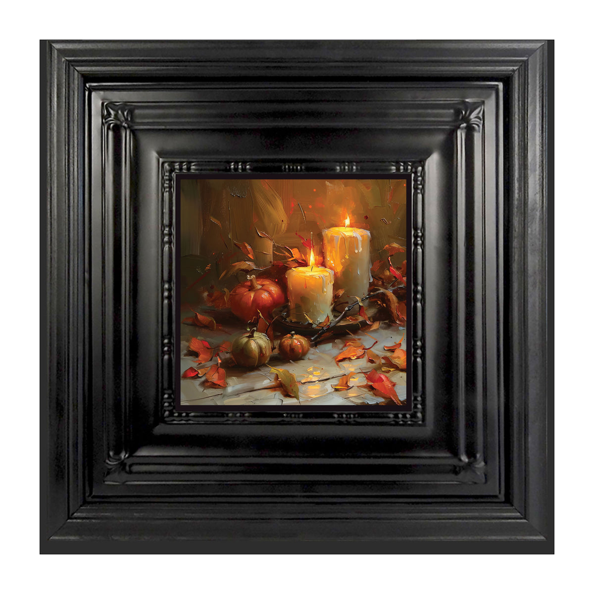 Candles and Pumpkins