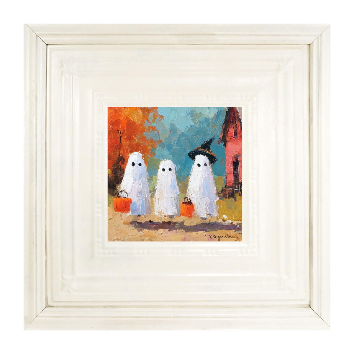 Ghosts Trick or Treating in the Country