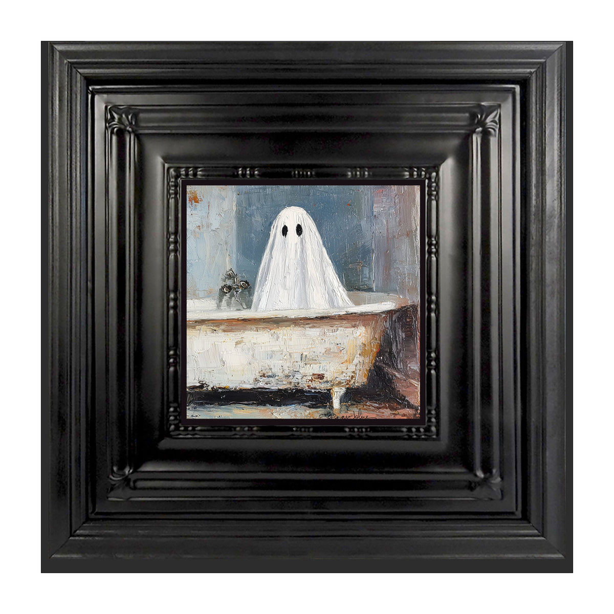 Ghost taking a Bath