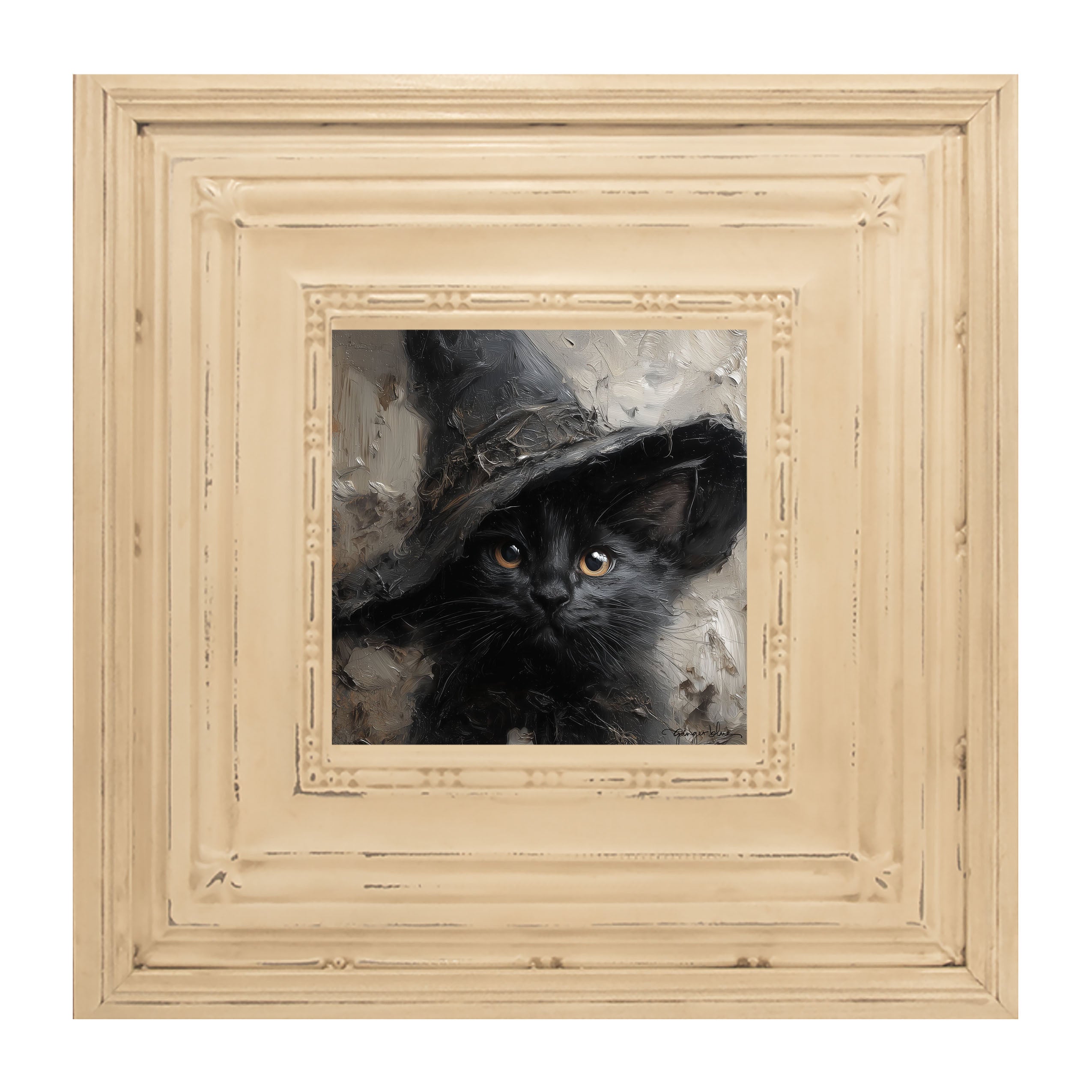 Witch Hat Black Cat