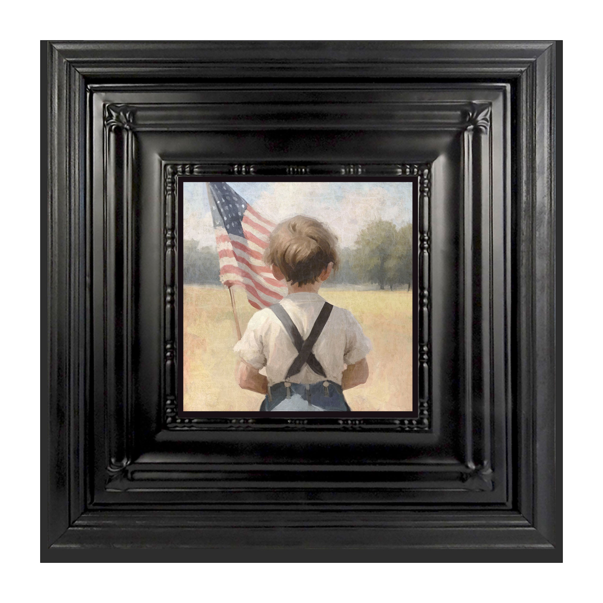 Boy with Flag