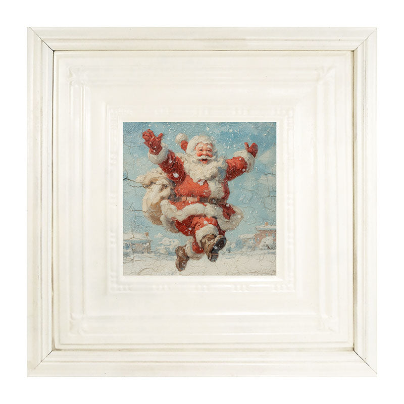 Snowy Santa Dashing through the Snow
