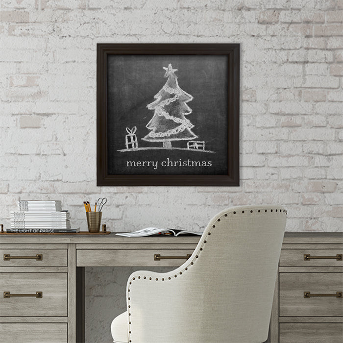 Chalk Merry Christmas