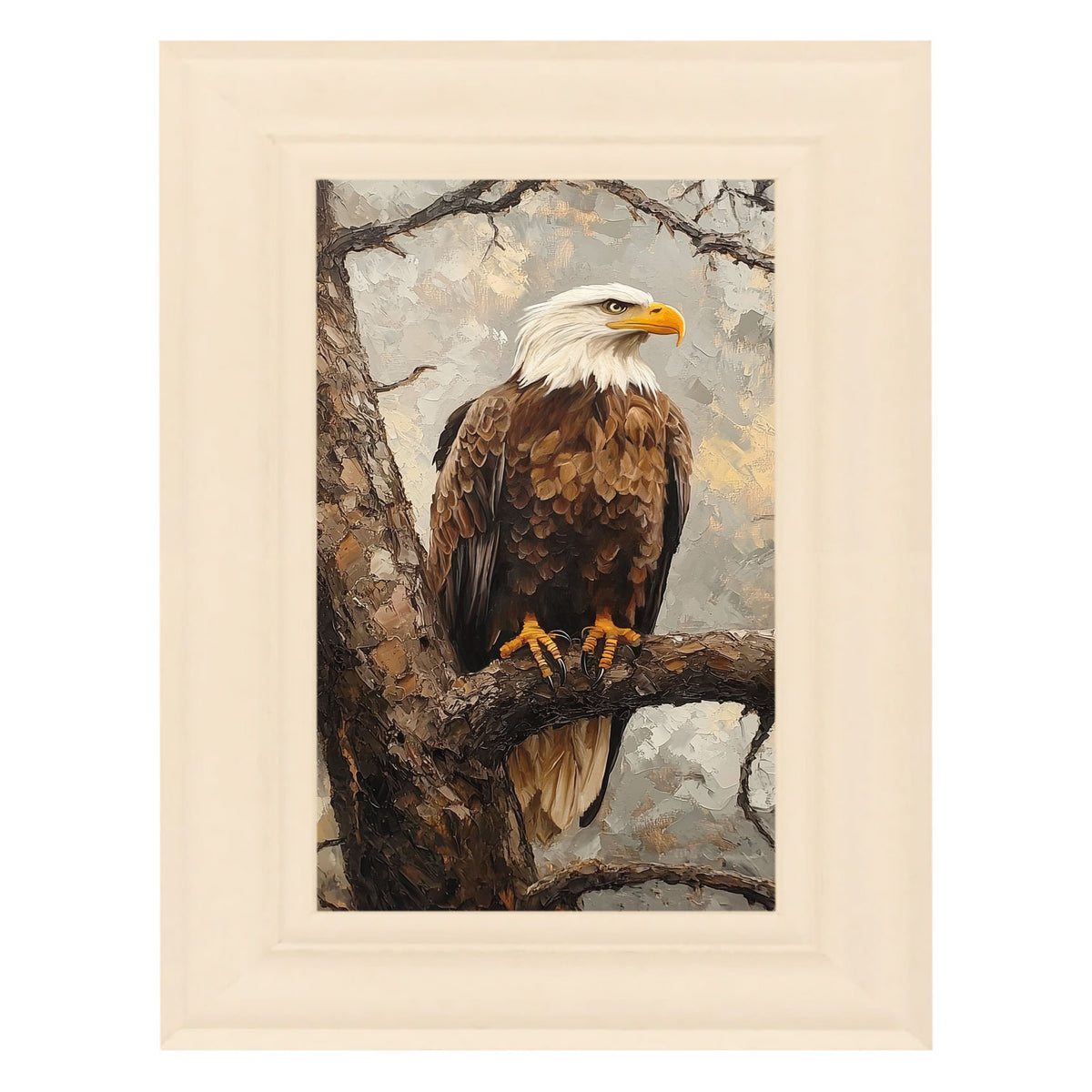 Perched Eagle
